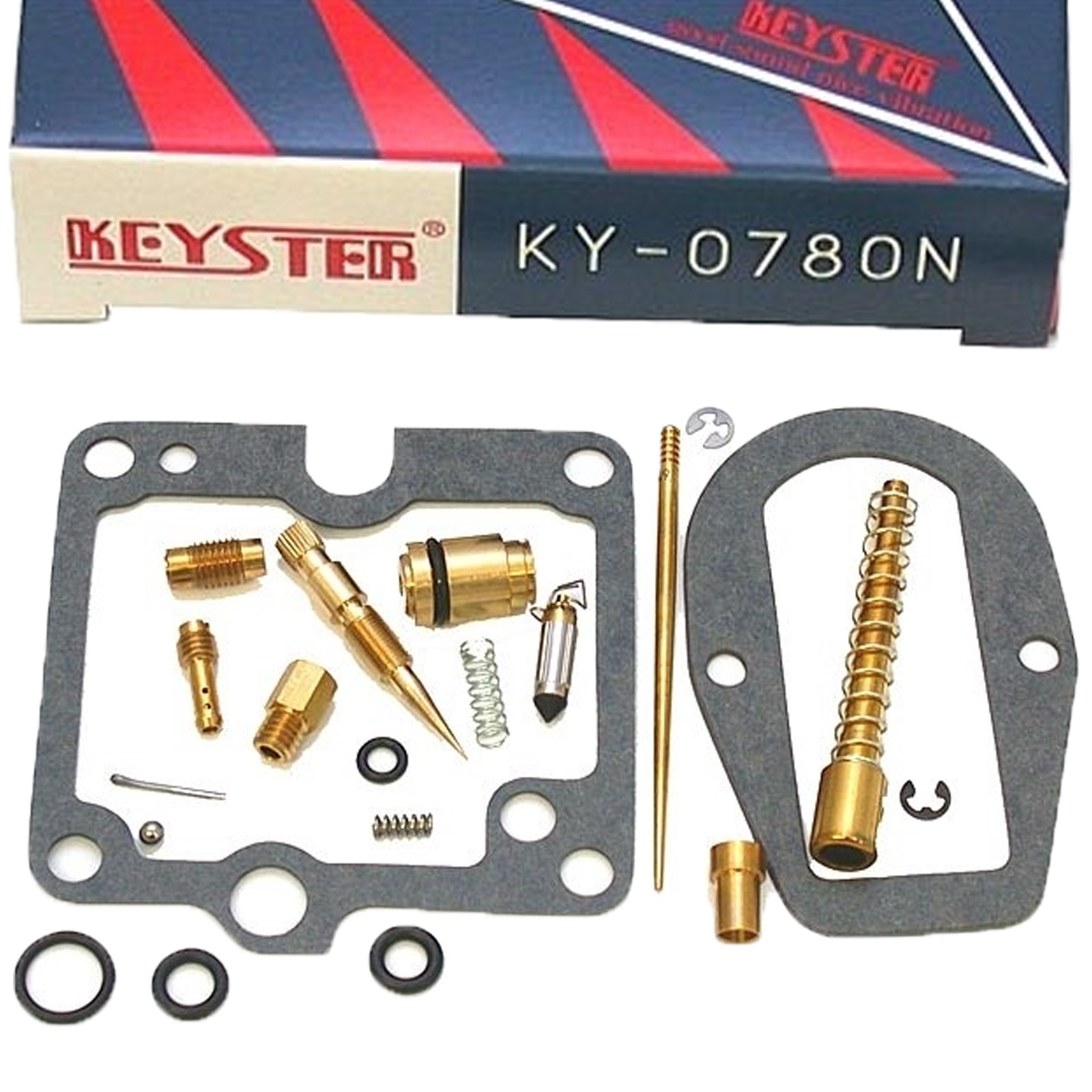 Keyster KY-0541NR / KY-0780N Vergaser Reparatursatz für Yamaha SR500 Gussrad Speichenrad 1978-1983