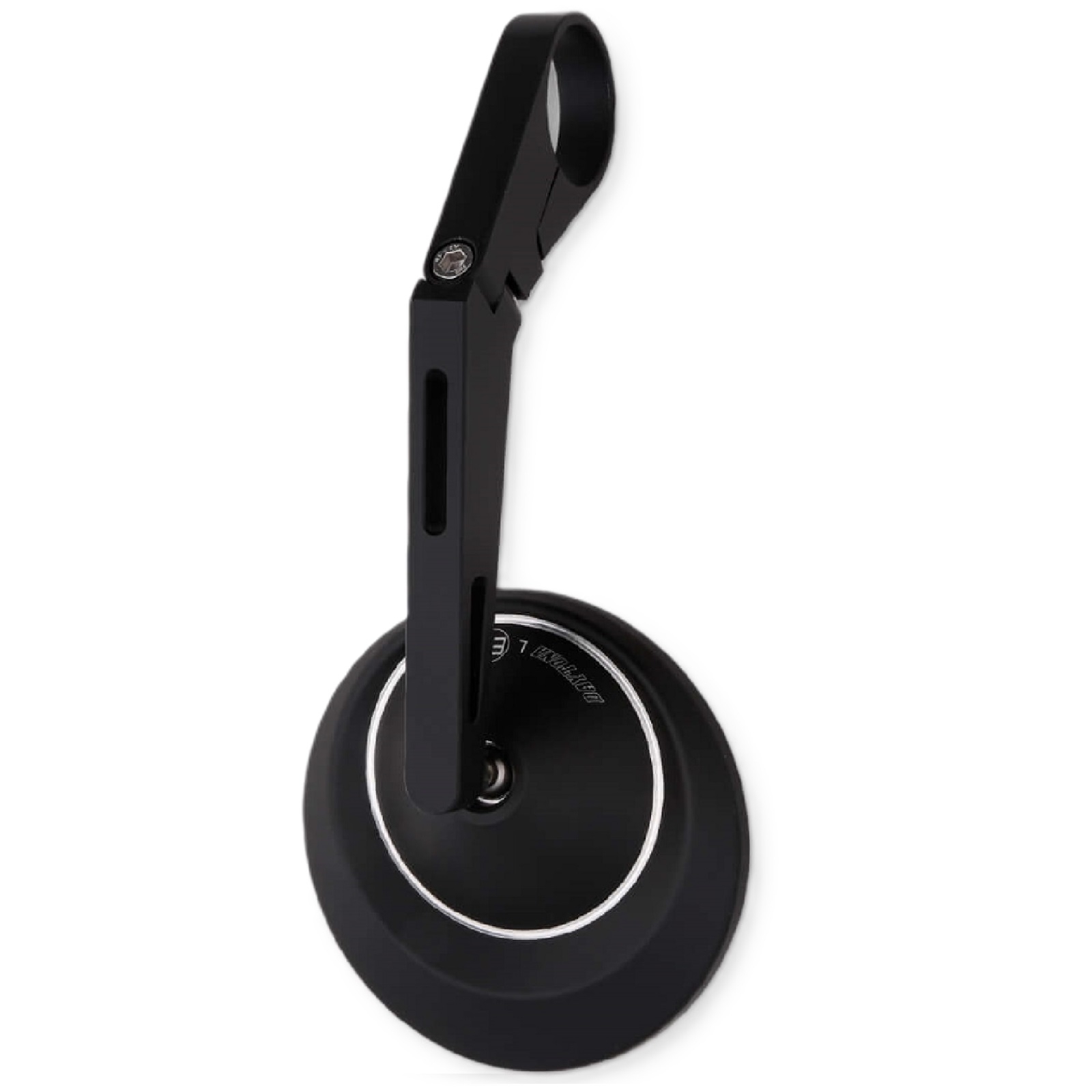 Lenkerendenspiegel Universal Aluminium schwarz für 1 Zoll und 7/8 Zoll Lenker