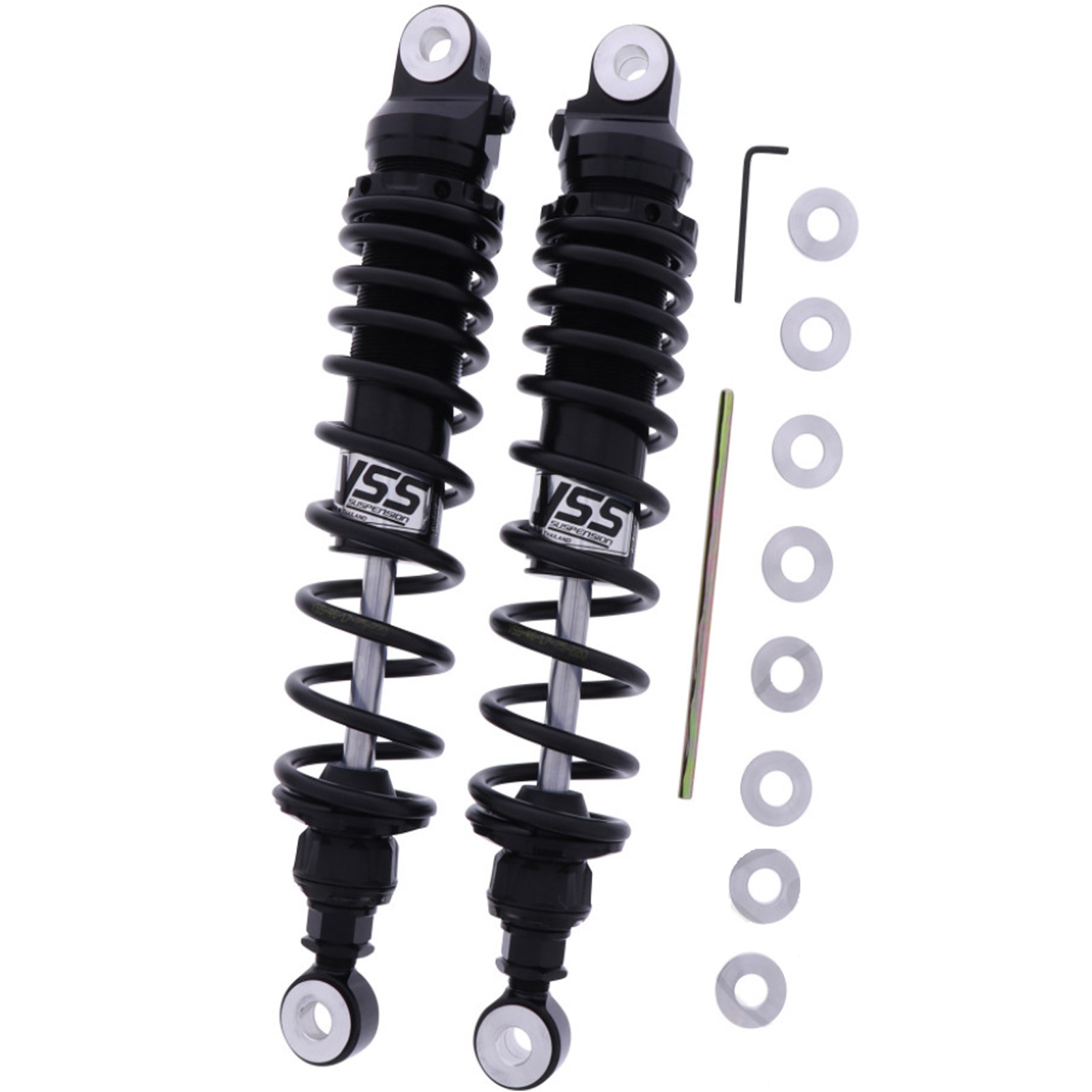 YSS RZ362-340TRL-67-B Stoßdämpfer Federbeine hinten für Chopper Black Edition