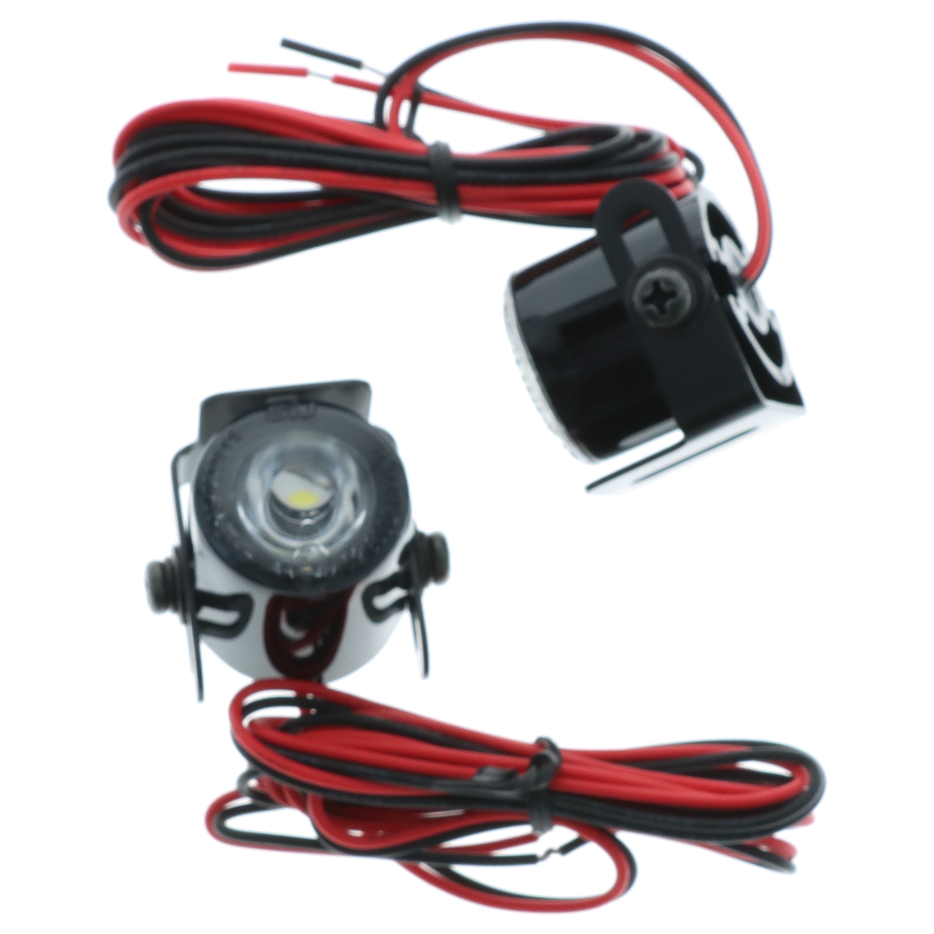 Highsider LED-Standlicht, rund, Durchmesser 24,7 mm, mit Universalhalter
