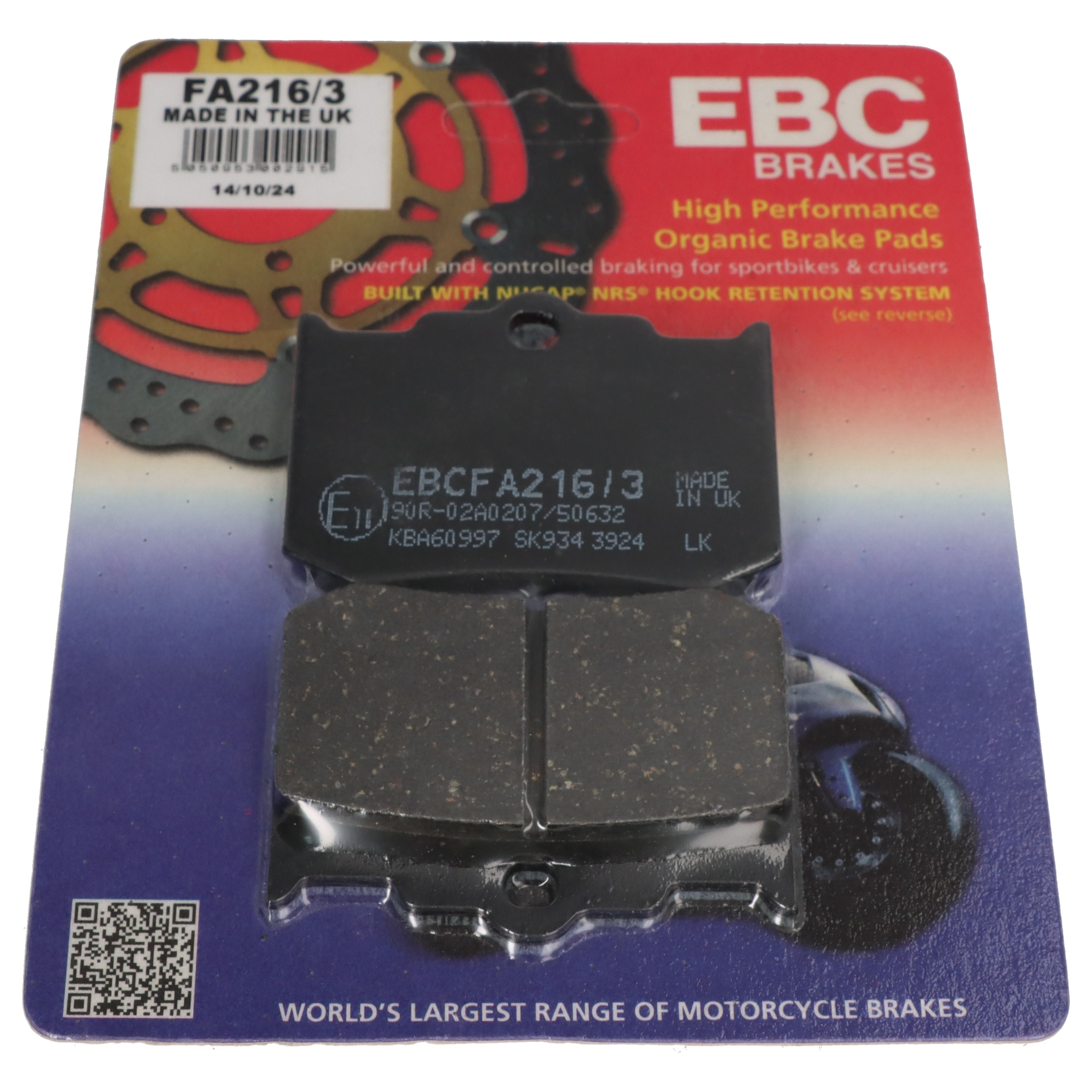 EBC Blackstuff Standard Bremsbeläge FA216/3