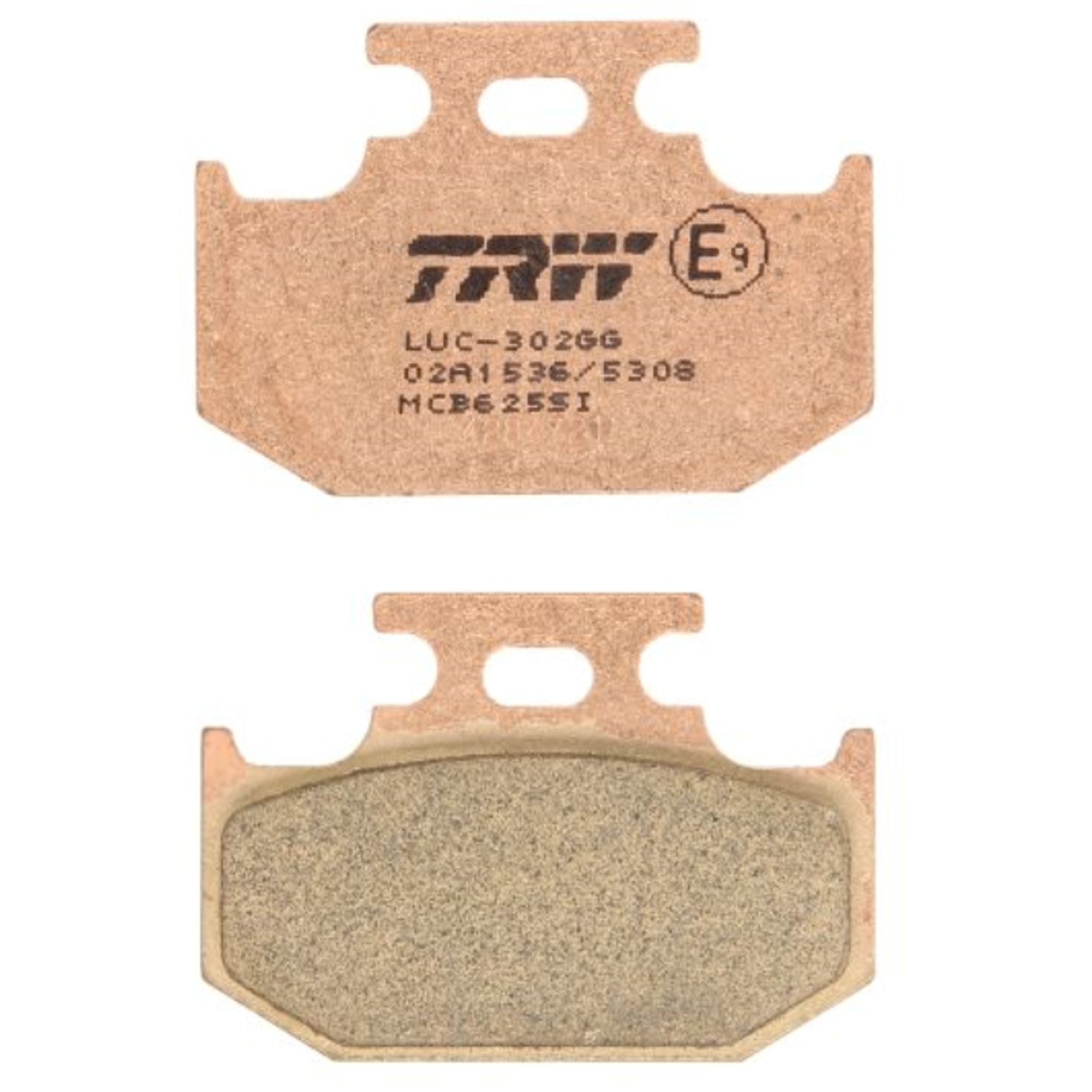 TRW MCB625SI Bremsbeläge hinten für Kawasaki KX KLX Suzuki RM DR RMX Yamaha YZ TT WR DT XT