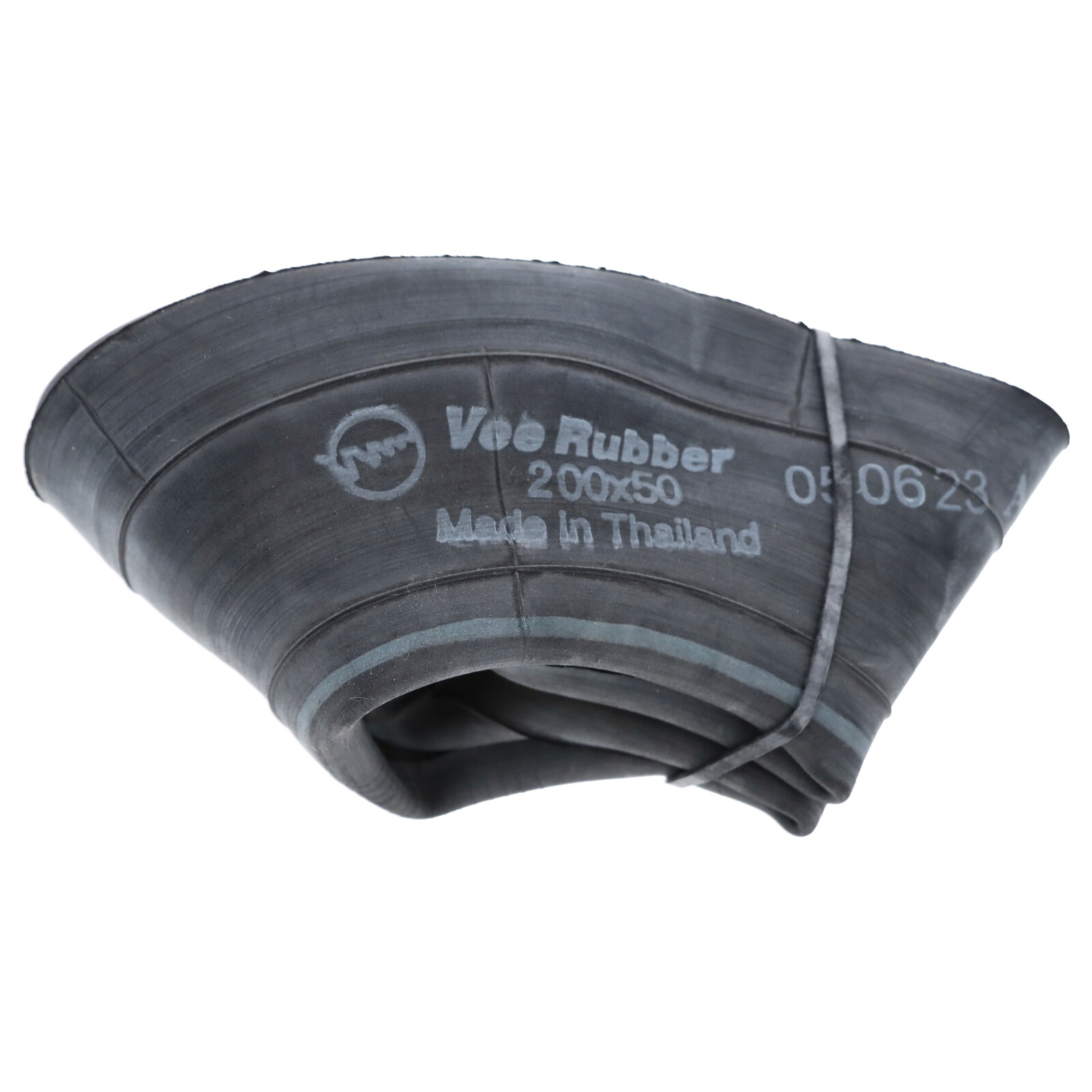 Reifenschlauch Schlauch für Rollstuhl 200x50 7 x 3/4 90°/90° mit Autoventil Winkelventil