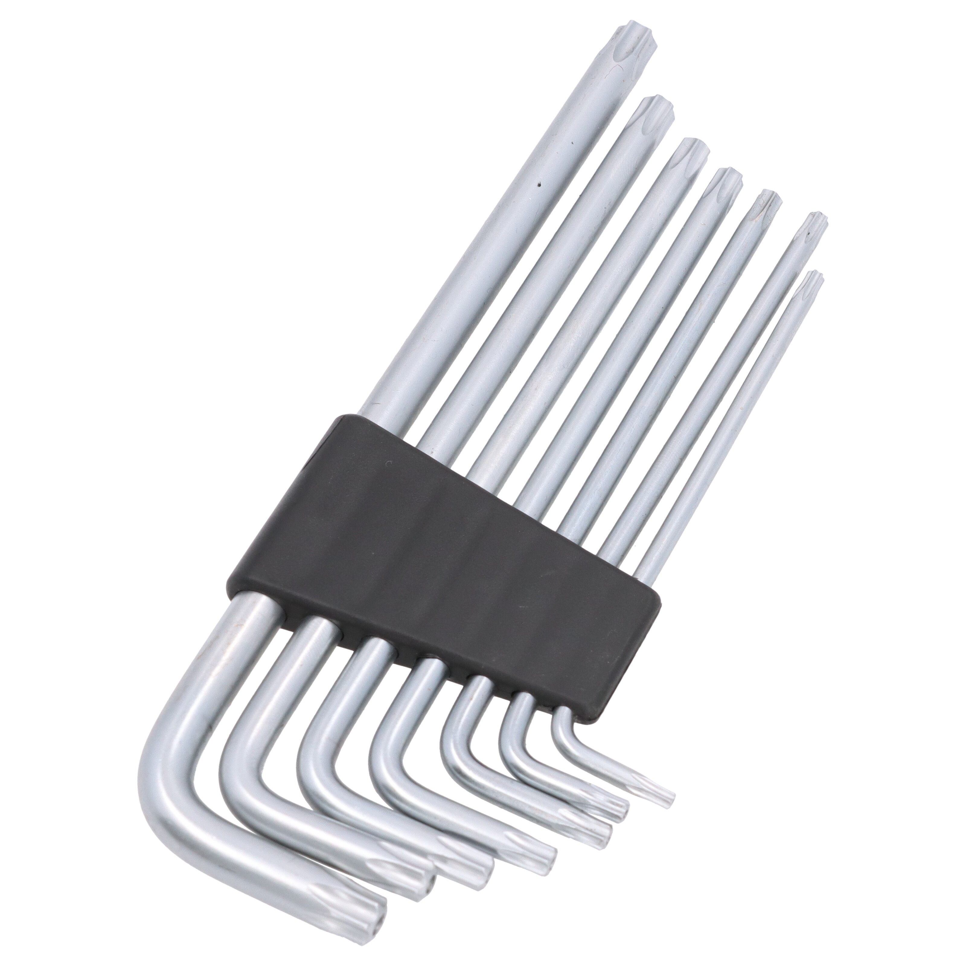7 tlg. Profi Winkelschlüssel Set mit Loch für Innen Torx® Schrauben Werkzeug T10-T40