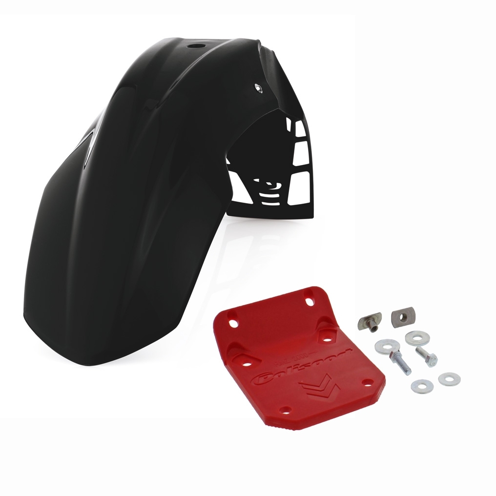 Polisport 8565200002 Free Flow Schutzblech Kotflügel Vorne Schwarz Enduro Offroad Motorrad