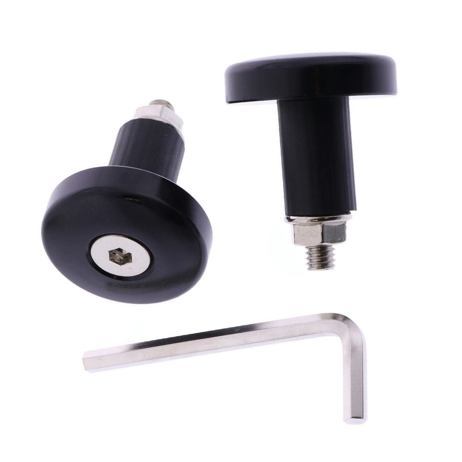 JMP 012242411 Lenkerenden Lenkergewichte 42g Aluminium schwarz