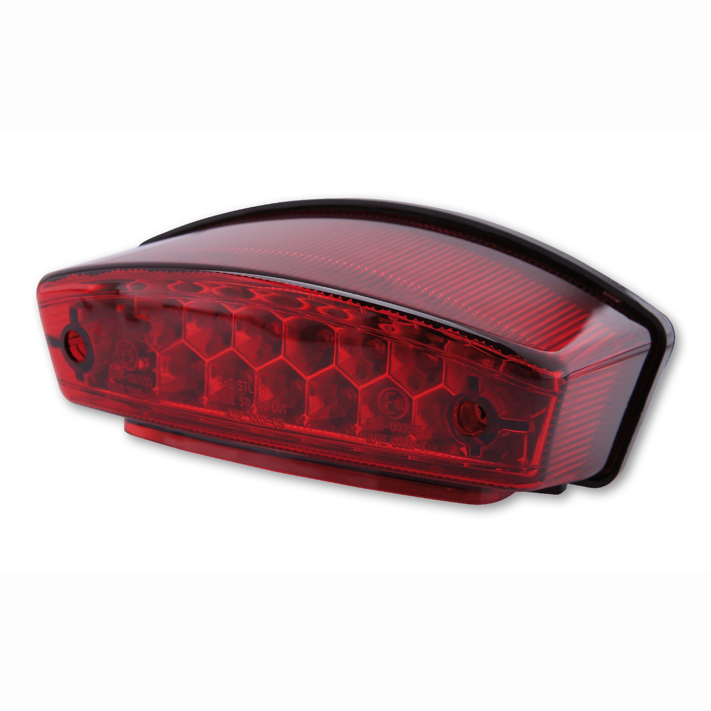 LED Rücklicht Monster mit Bremslicht und Kennzeichenbeleuchtung E-geprüft Ducati Monster Look