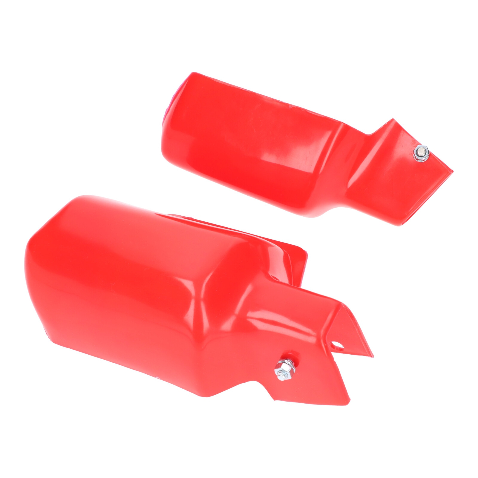 Handschützer Protektoren rot für MZ ETZ 150 250 251 Windschutz Handschutz Satz