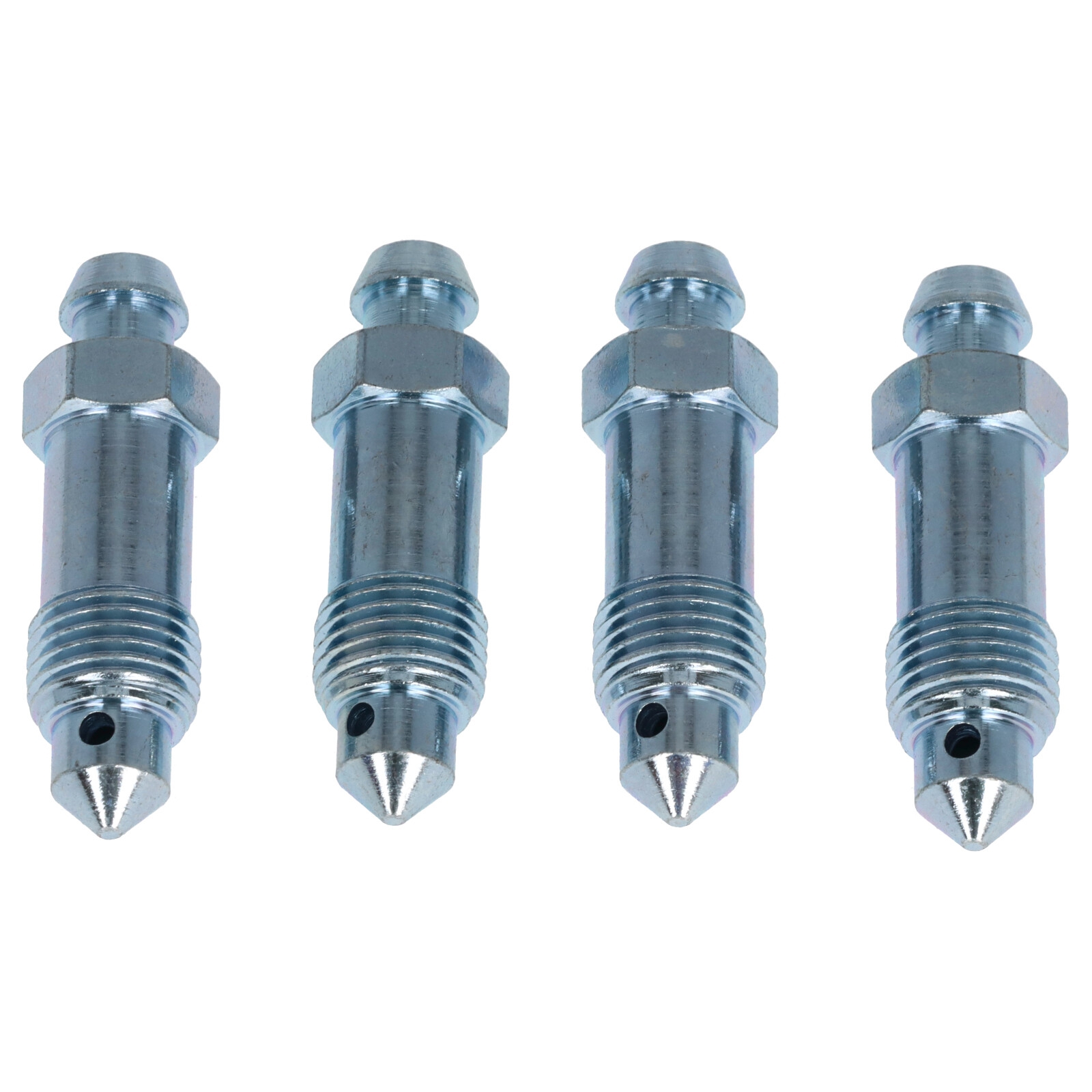 4x Quick Brake QB0018-4 Bremsen Entlüfterschraube Entlüftungsventil M10x1x36.5 mm SW10