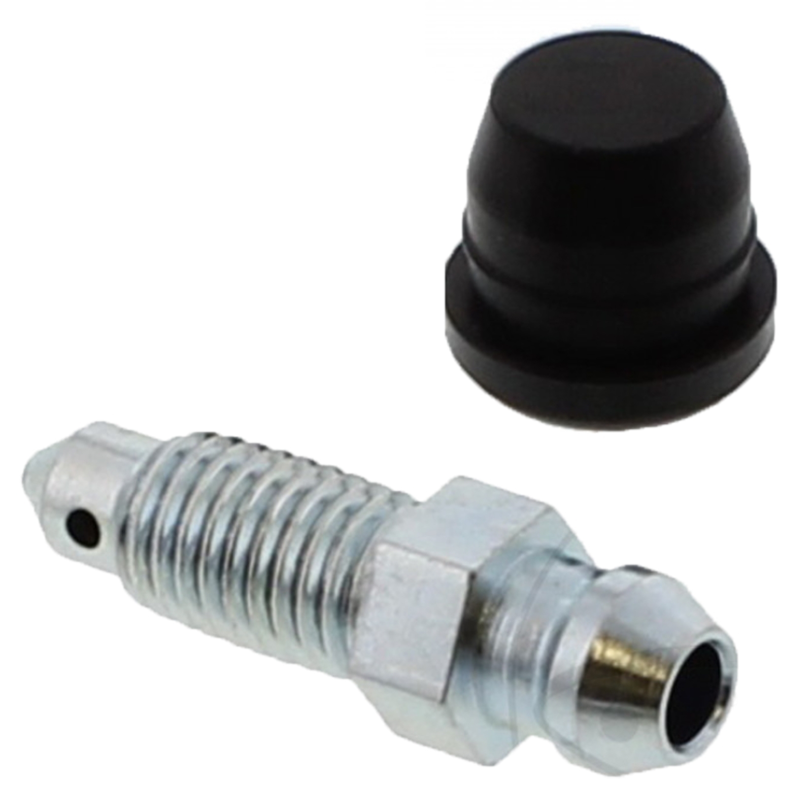 JMP BF03B-Y0001 Entlüfterschraube + Kappe für BMW Kawasaki Yamaha Suzuki M7x1 Länge 28mm