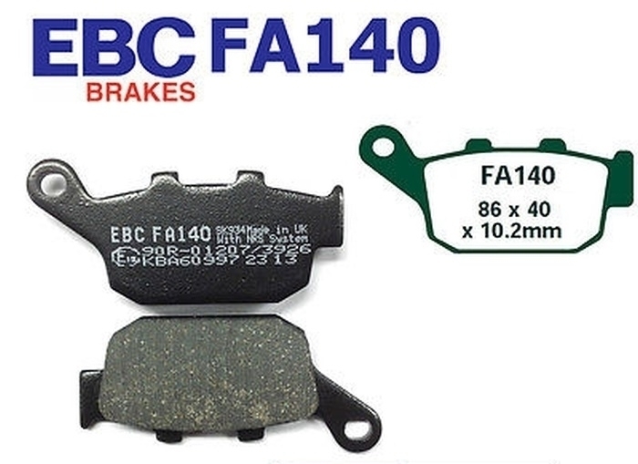 EBC Bremsbeläge FA140 für Honda CB-1 XL NTV NX 600 650 V Revere Dominator