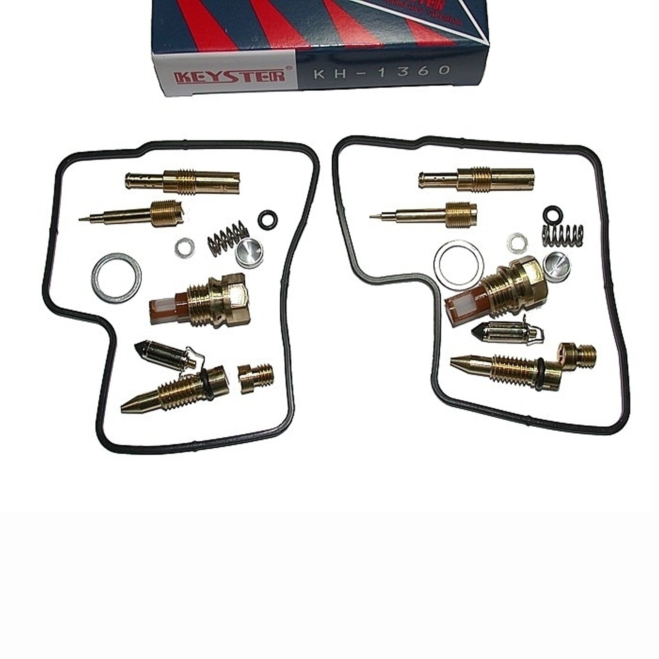 Keyster KH-1360 Vergaser Reparatursatz für Honda XRV650 Africa Twin 1988 - 1990 RD03