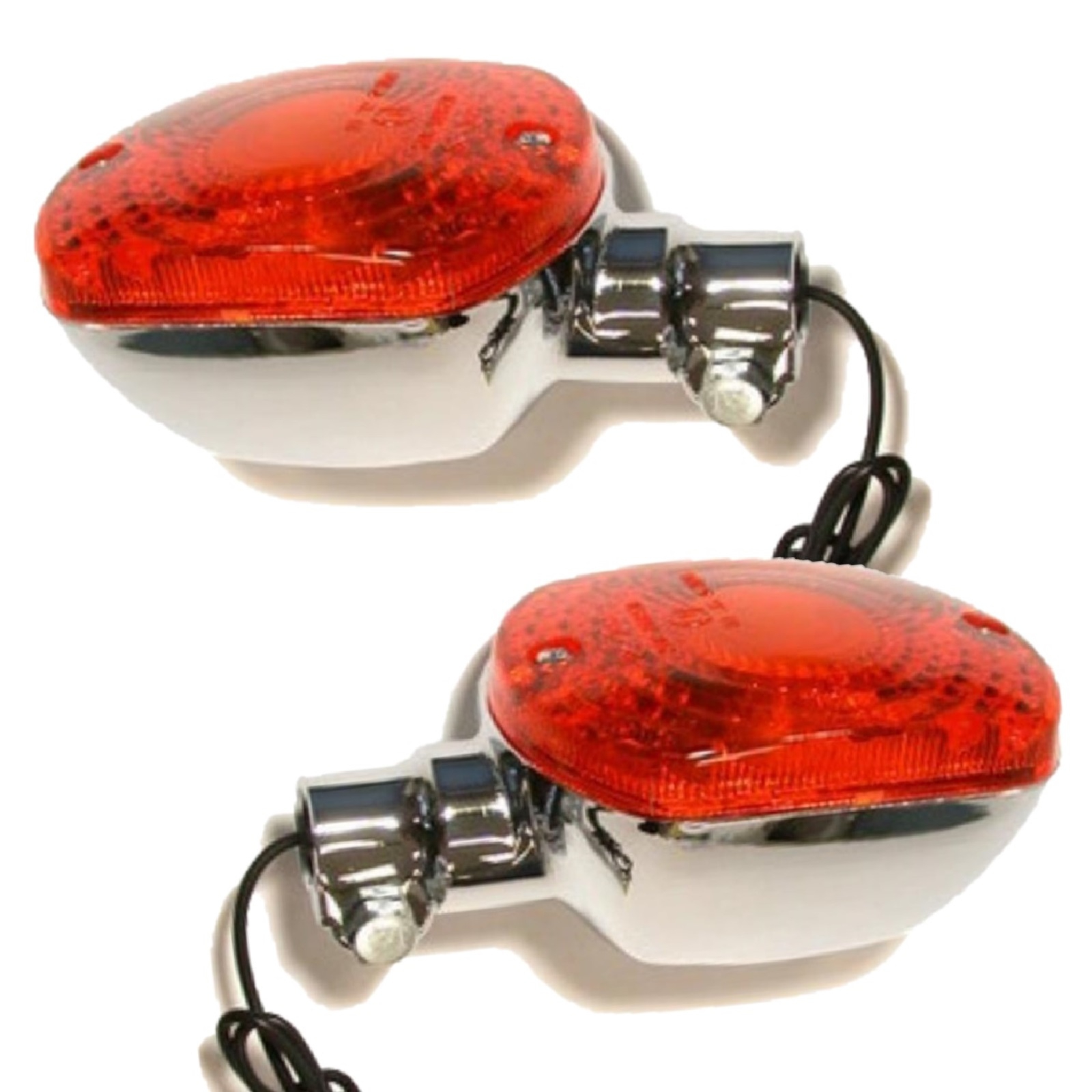 Blinkerleuchten Paar für vorne und hinten für Kawasaki Z 1979-1984 250 400 440 500 550 650 750 1000 1100