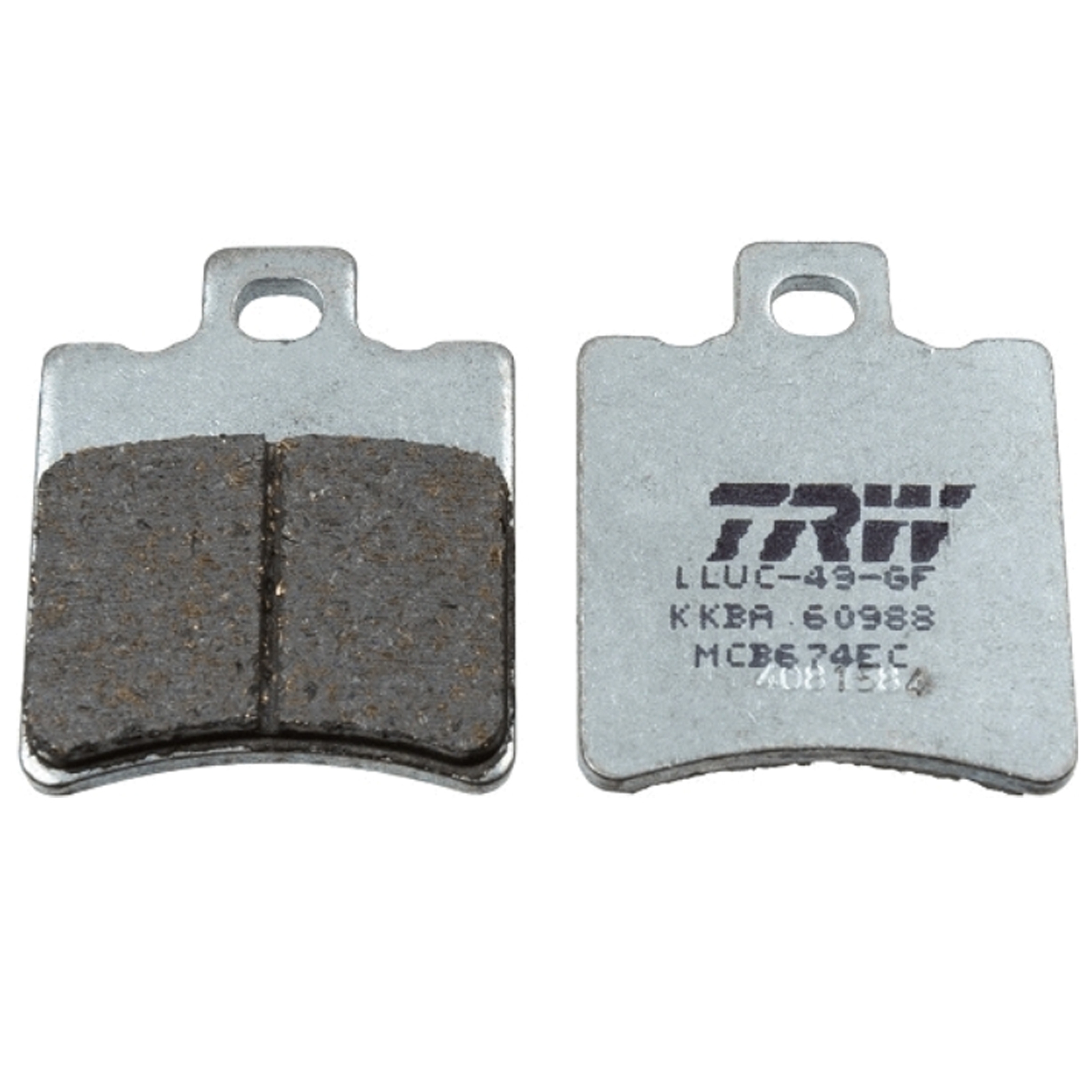 TRW MCB674EC Bremsbeläge für Aprilia Suzuki Yamaha Beta Honda Keeway Malaguti MBK
