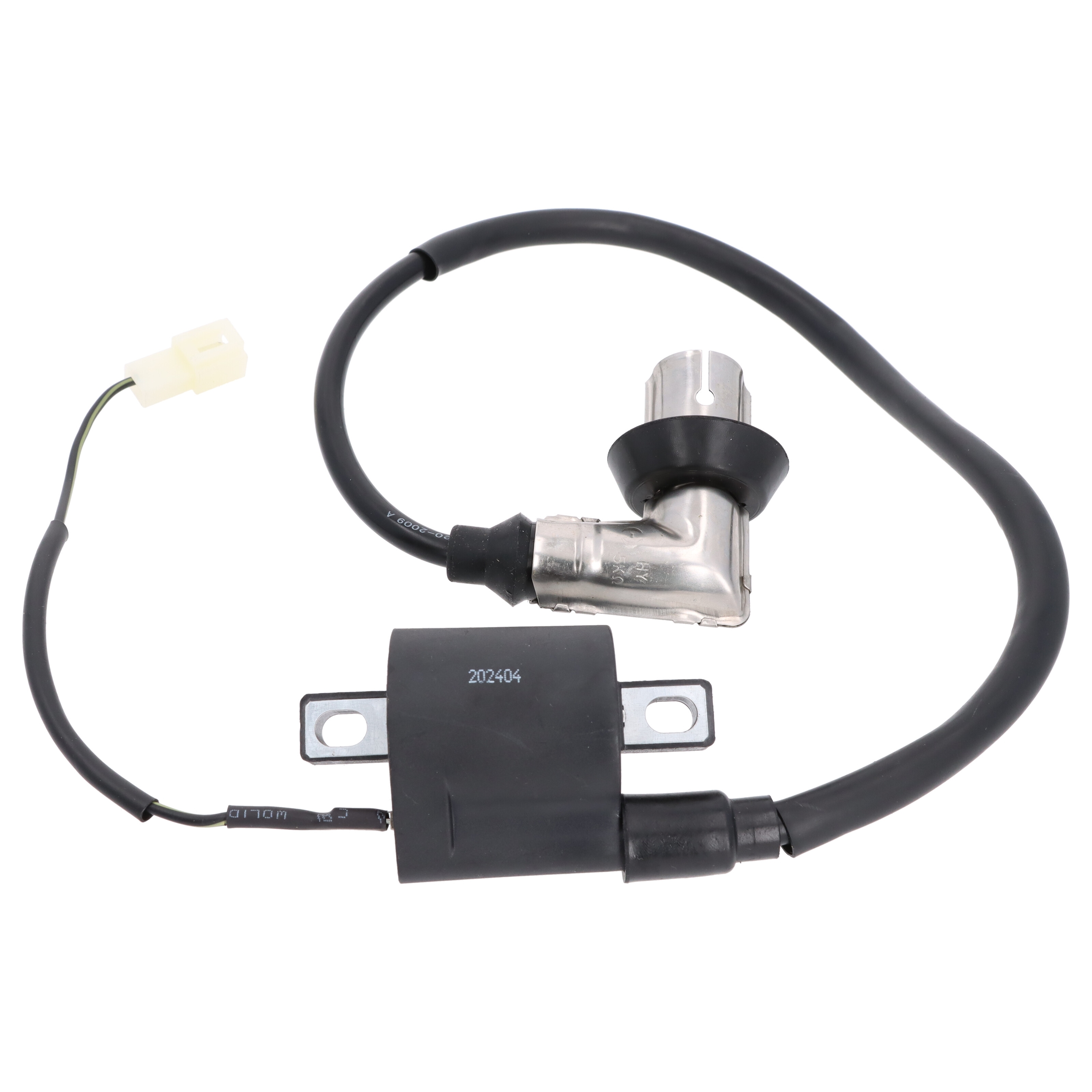 Zündspule mit Kerzenstecker für 2-Takt Scooter | Roller | Quad | ATV