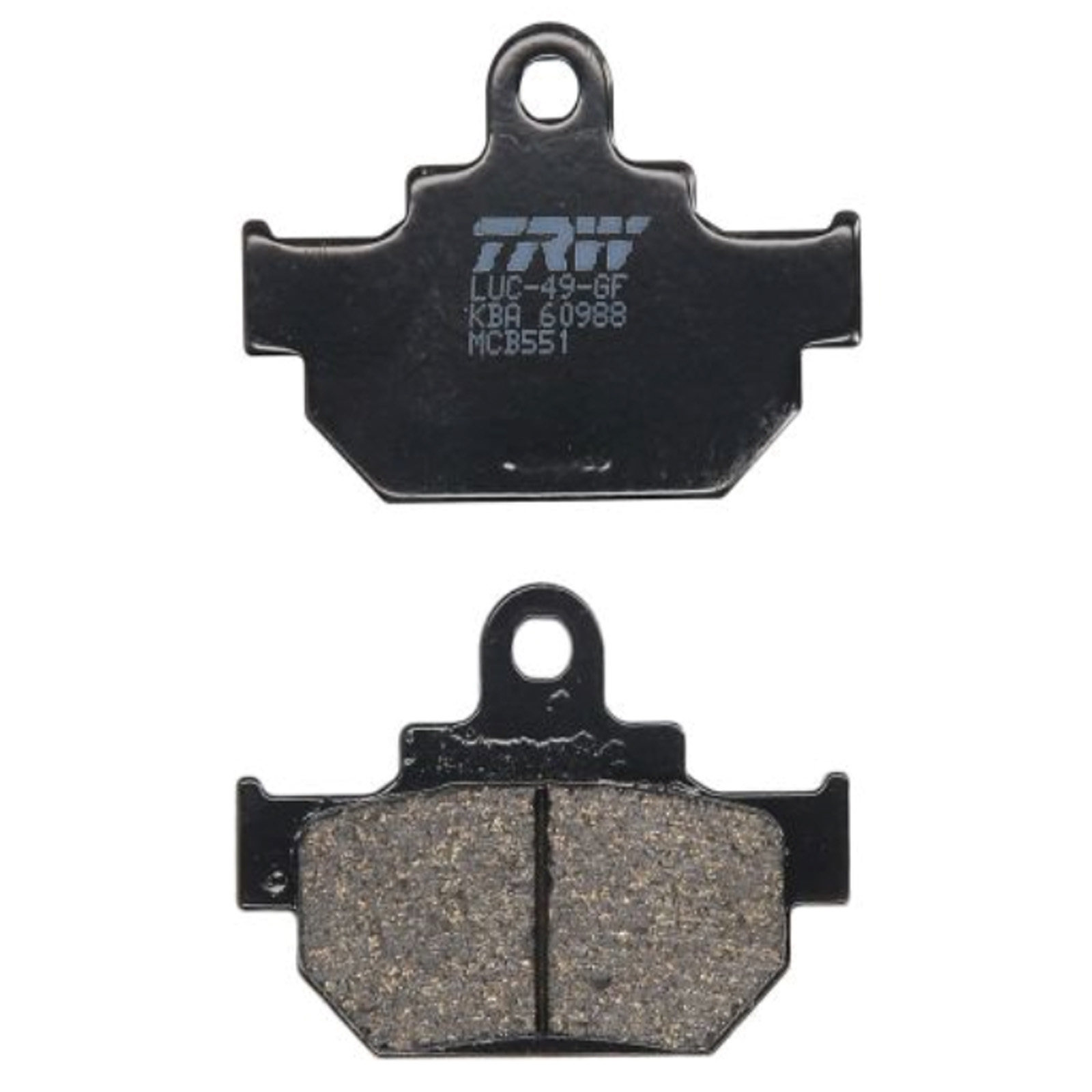 TRW MCB551 Bremsbeläge vorne für Suzuki DR600 R SN41A RU SN41A S SN41AD SU SN41AD