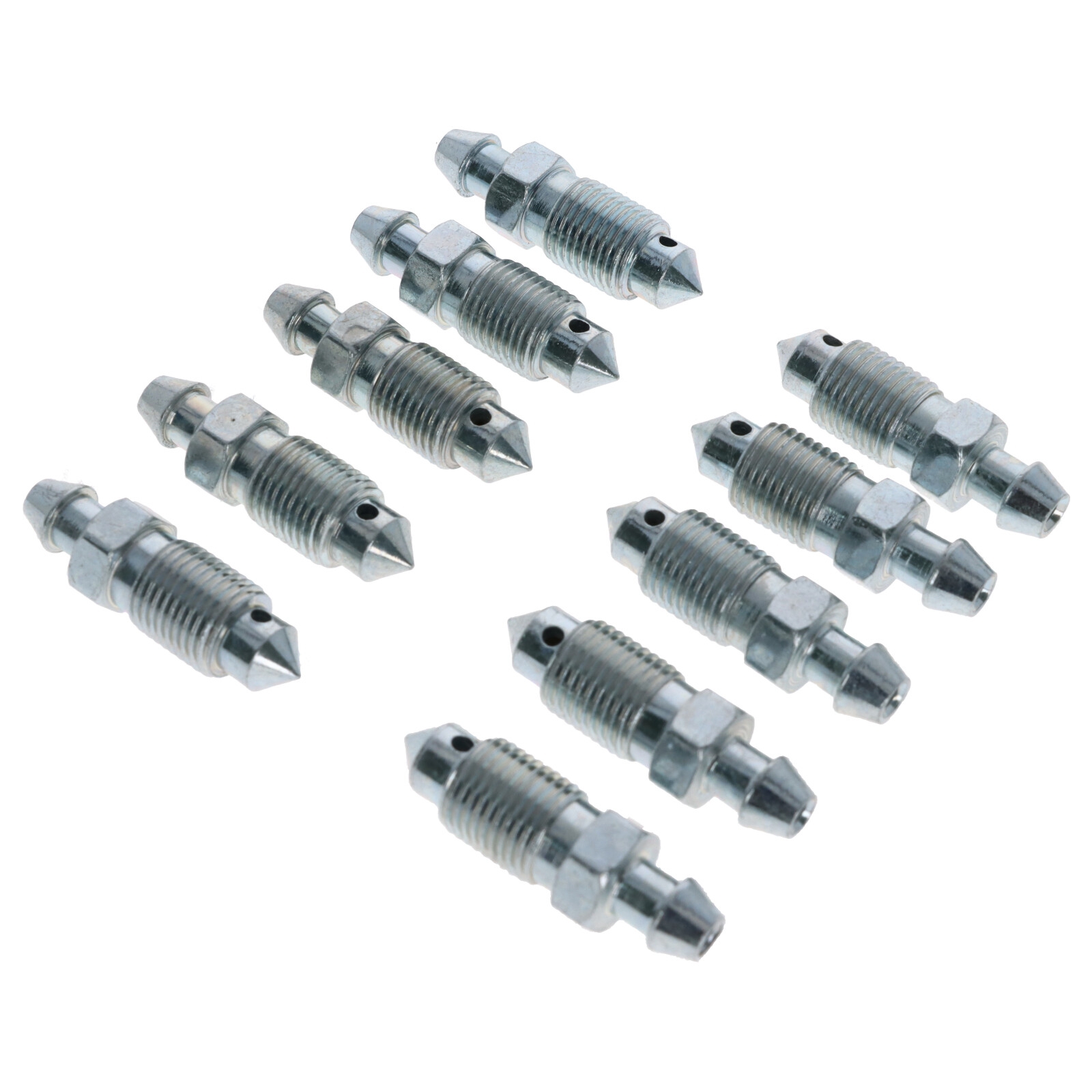 10x Quick Brake 0017-10 Bremsen Entlüfterschraube Entlüftungsventile M10x1x34 mm SW10