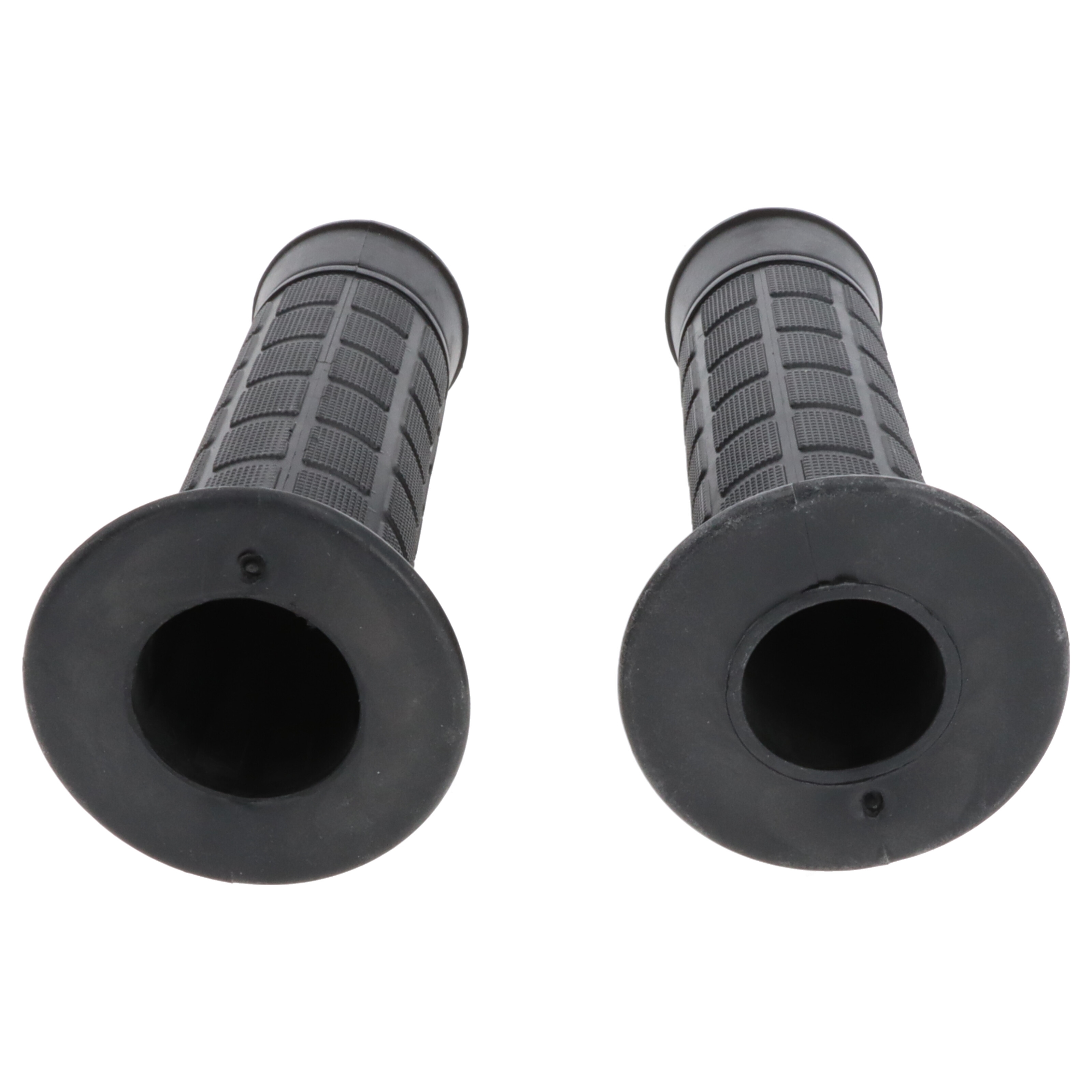 Griffgummi-Paar 22/25mm schwarz 7/8 Zoll Lenker 116mm Motorrad Roller Griffe