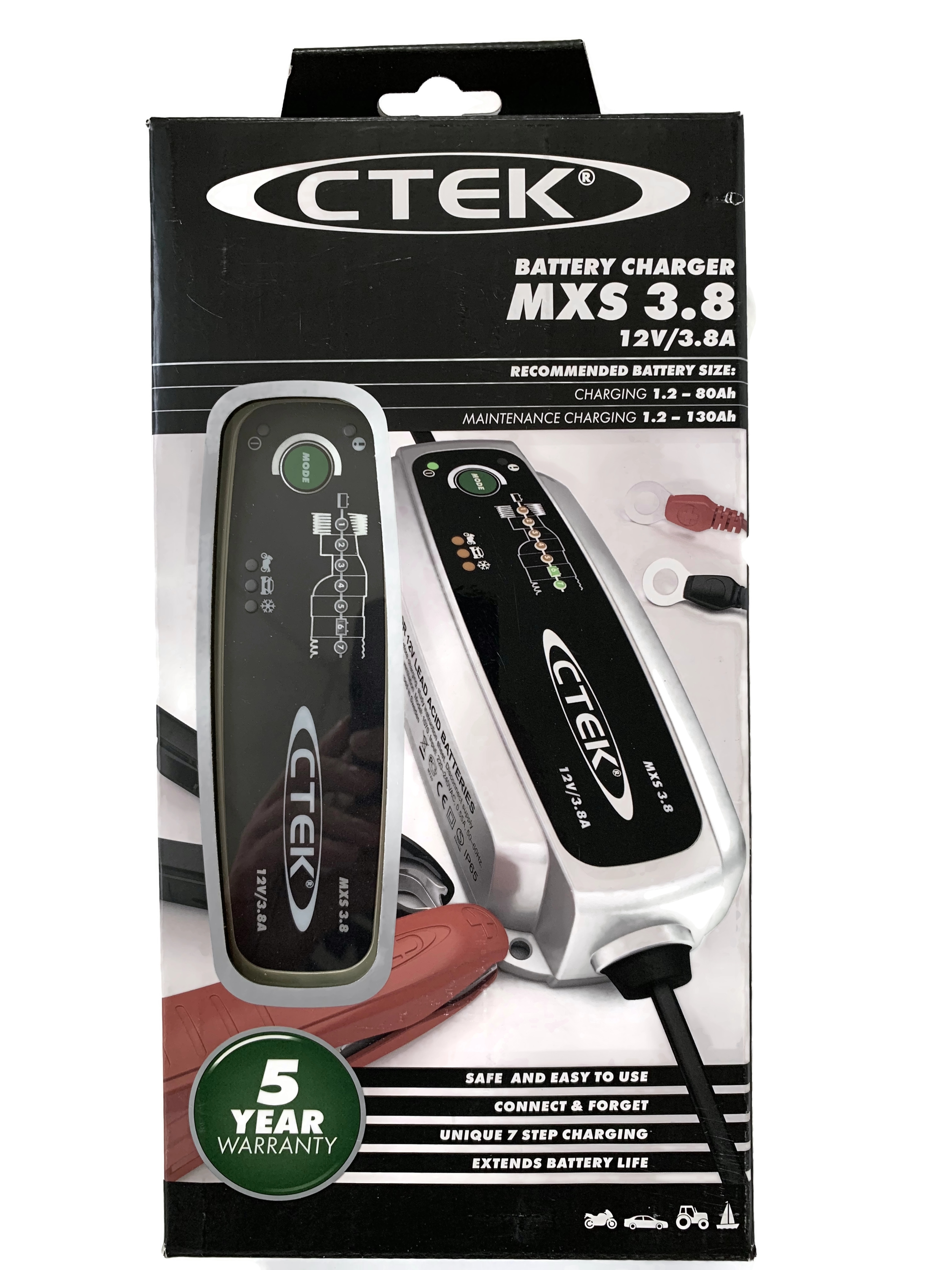CTEK Batterie Ladegerät MXS 3.8 12V 0,8 / 3.8 A