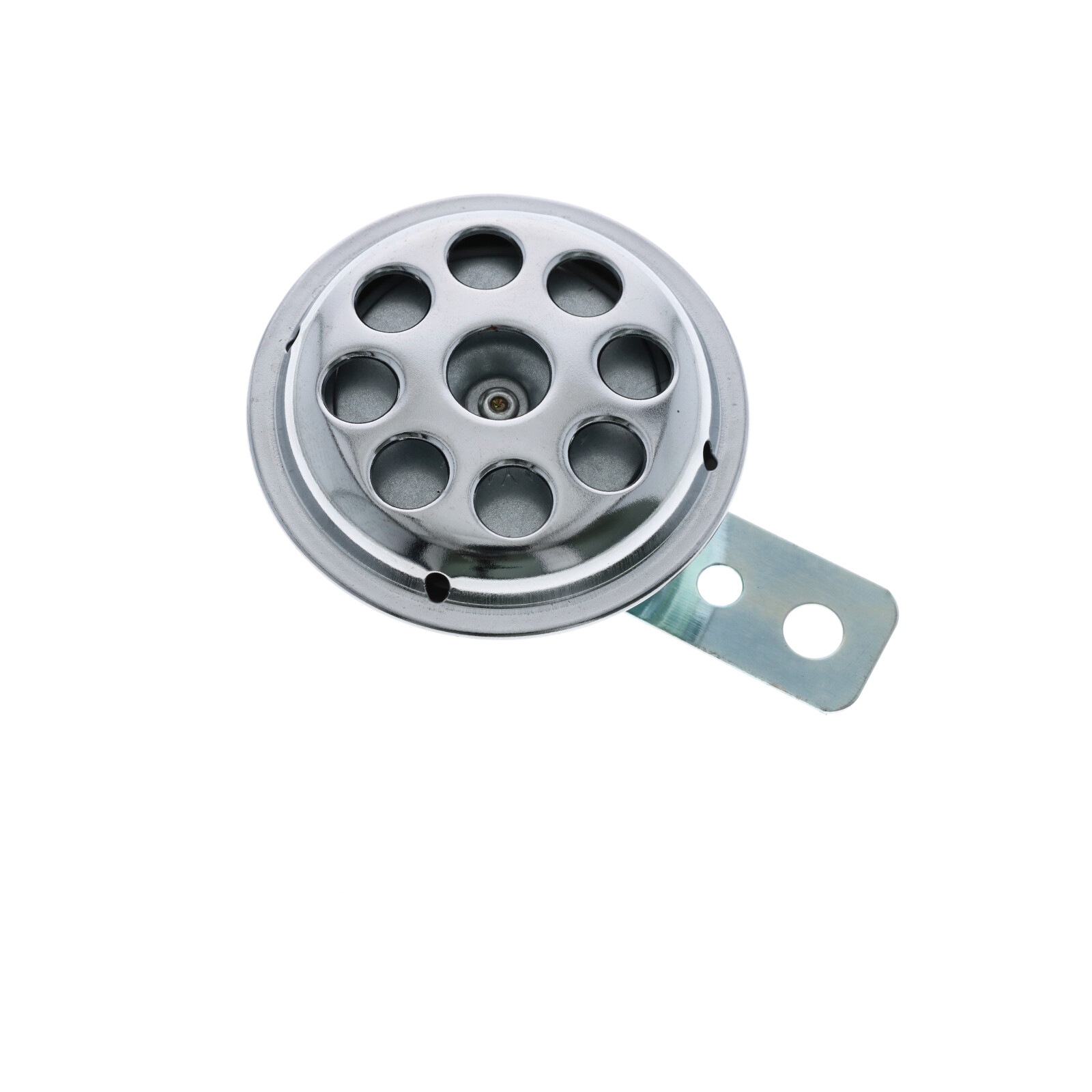 Motorrad Hupe chrom, 6 Volt, 71 mm
