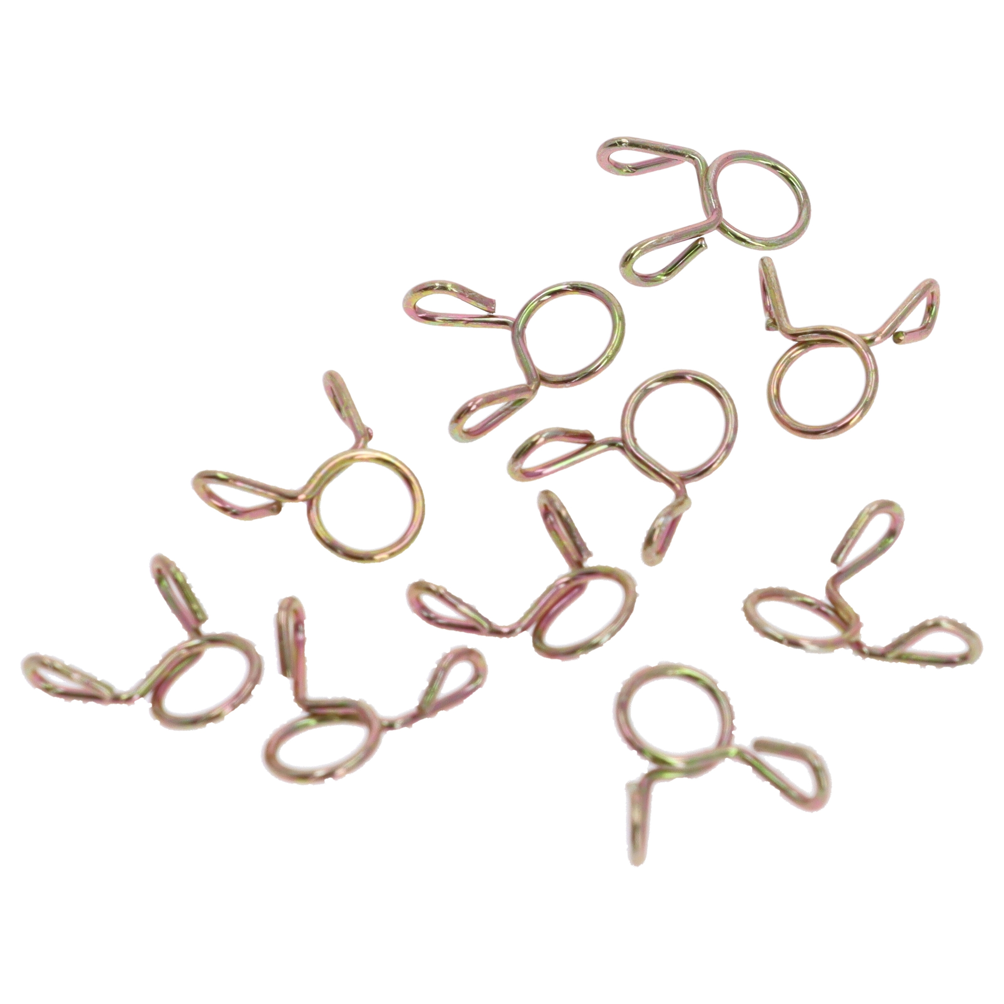 10x Universelle Klemmen Schlauchklemmen für Benzinschlauch / Kraftstoffschlauch 5x1mm