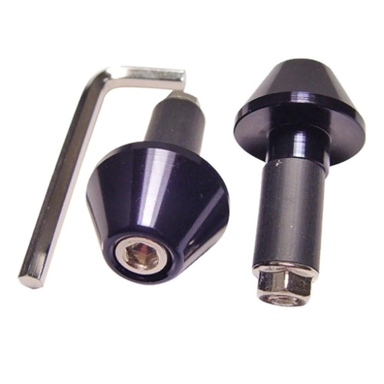 Lenkerenden Aluminium schwarz 011256321