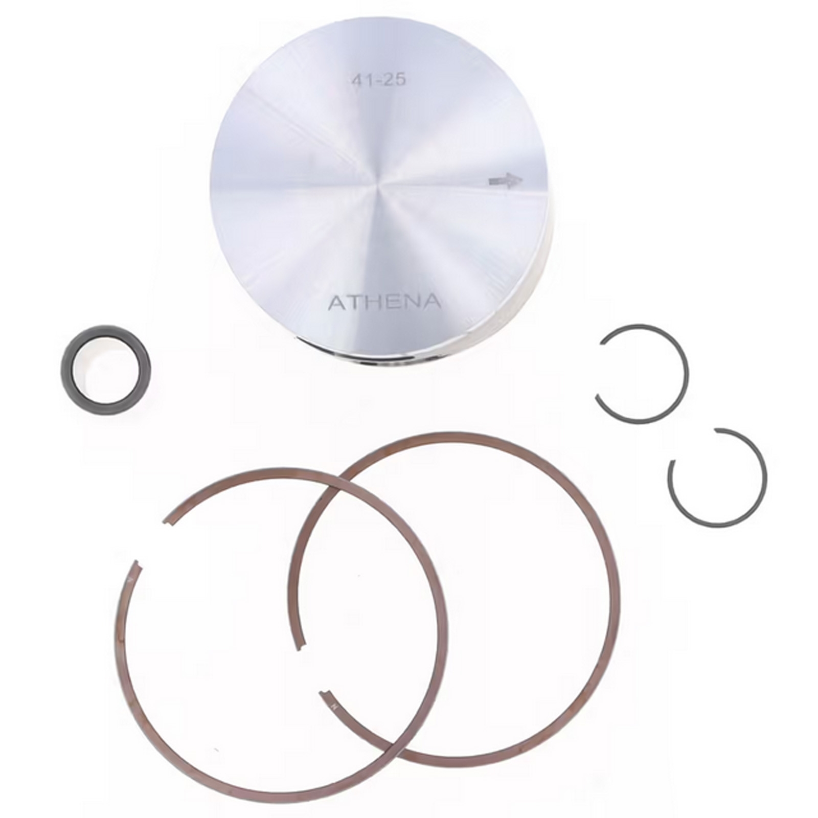 Athena S4C06640004B Kolbensatz B für Yamaha YZ 250 2T 1999 - 2026 66.35 mm 18mm Kolbenbolzen