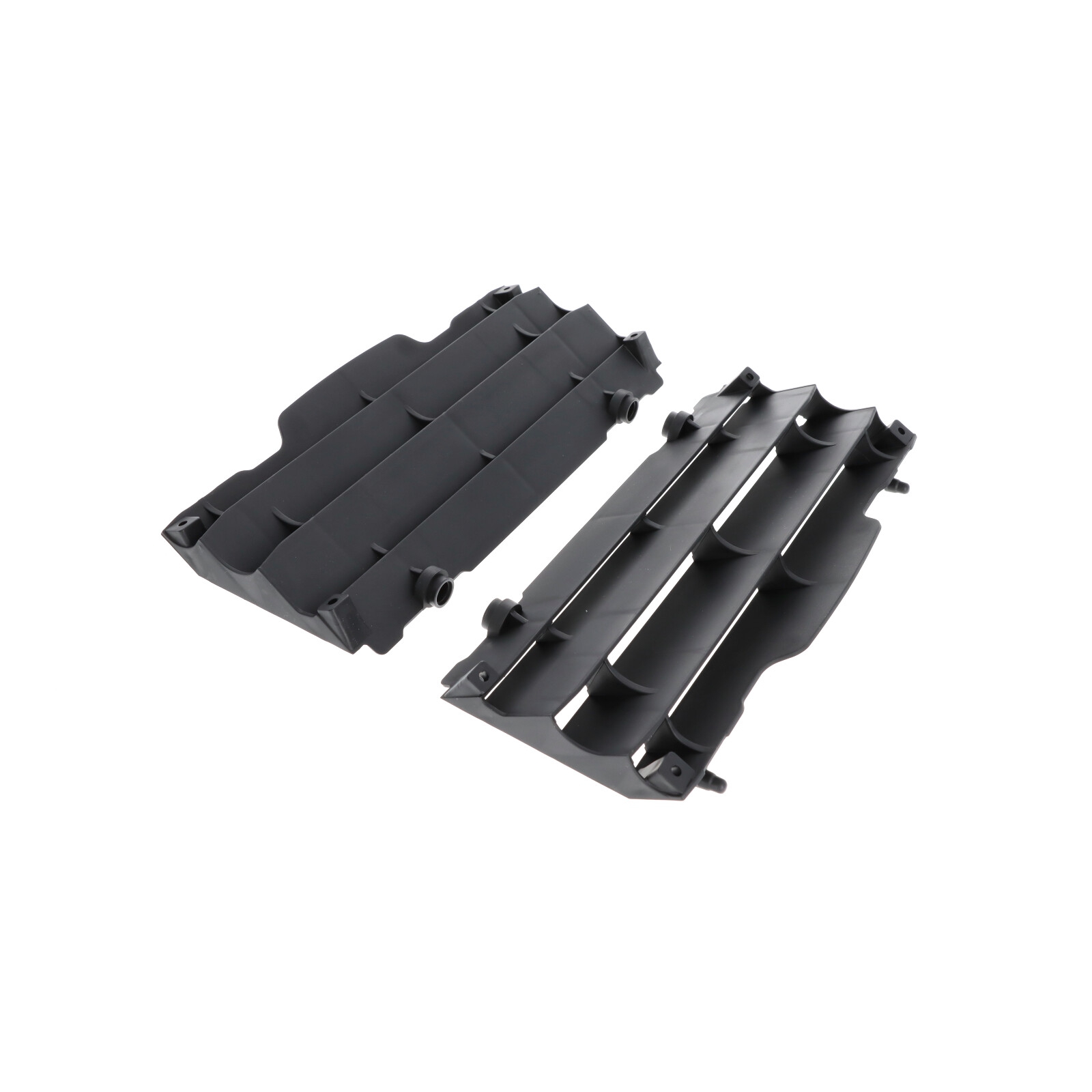 Polisport 8455300001 Kühlerlamellen schwarz für KTM SX SX-F EXC EXC-F Husqvarna FC FE TC TE