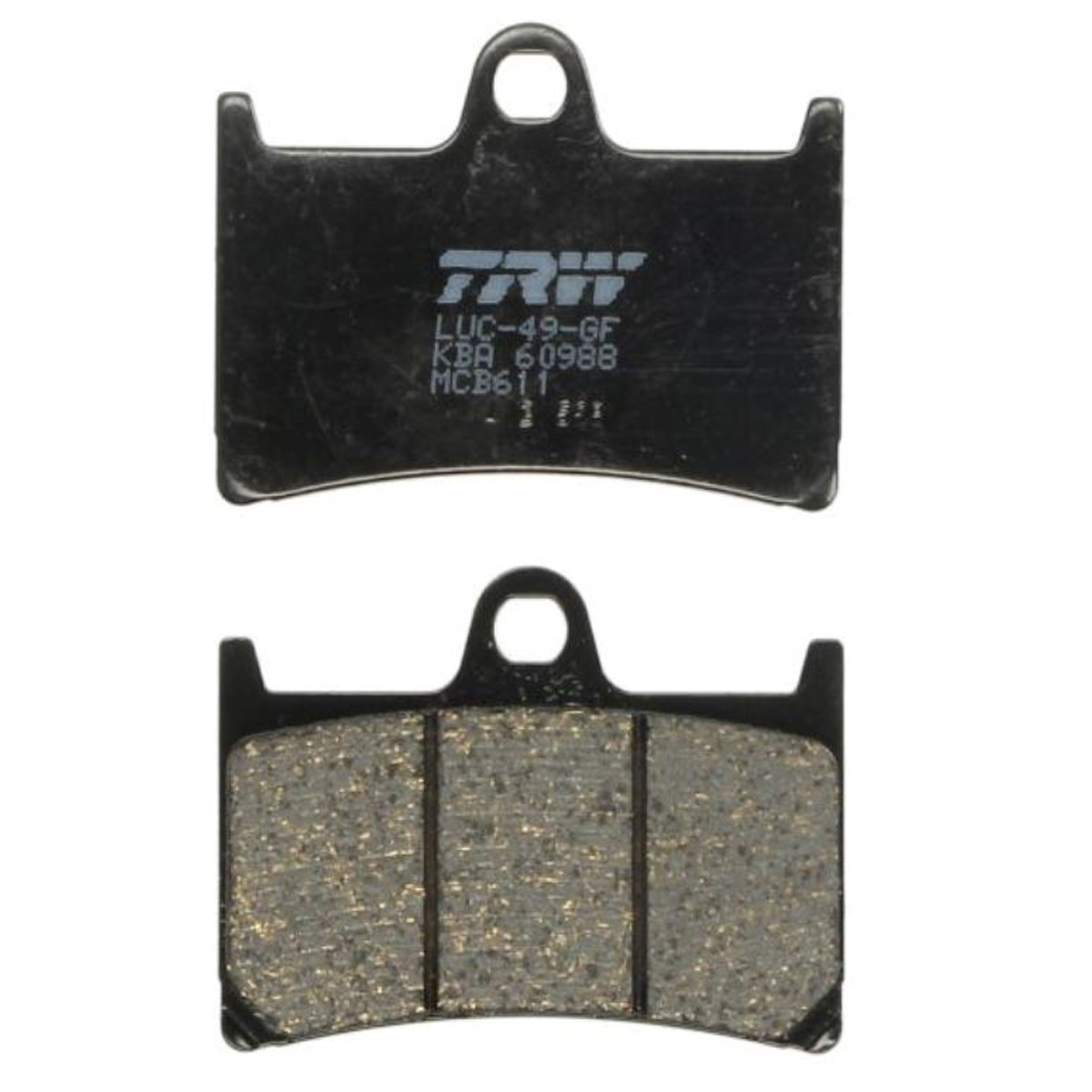 3x TRW Bremsbeläge für Yamaha FZ1 YZF-R1 YZF-R6 Belagsatz vorne + hinten komplett
