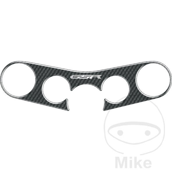 Gabelbrückenaufkleber Carbon PPS-GSR 750 für Suzuki GSR 750 Z ZAUE A AUE ZA