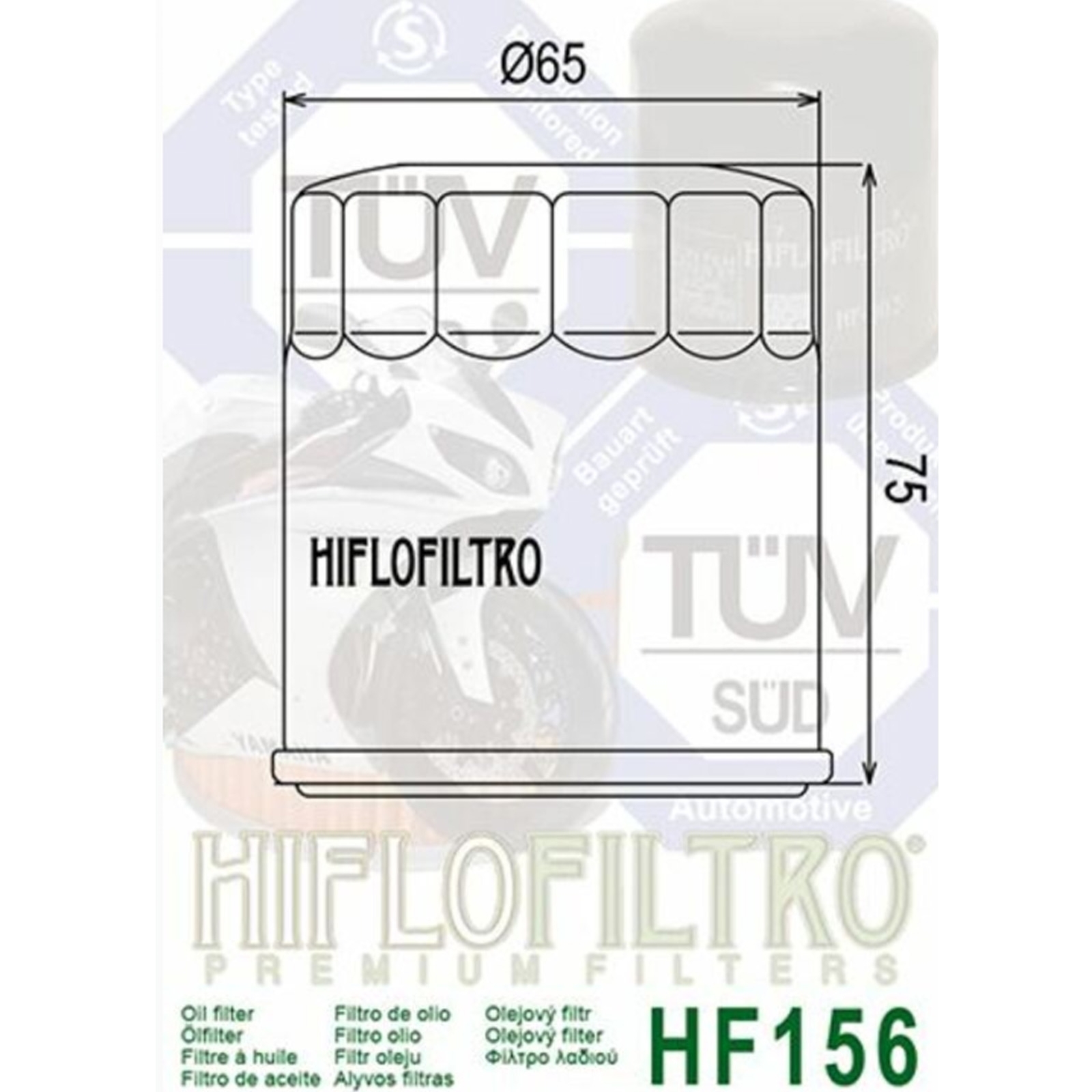 Satz Ölfilter HF156 für KTM Duke 620 640 Adventure LC4 640 EGS LC4-E 640 EXC 400 620 660 mit Ölfilterschlüssel