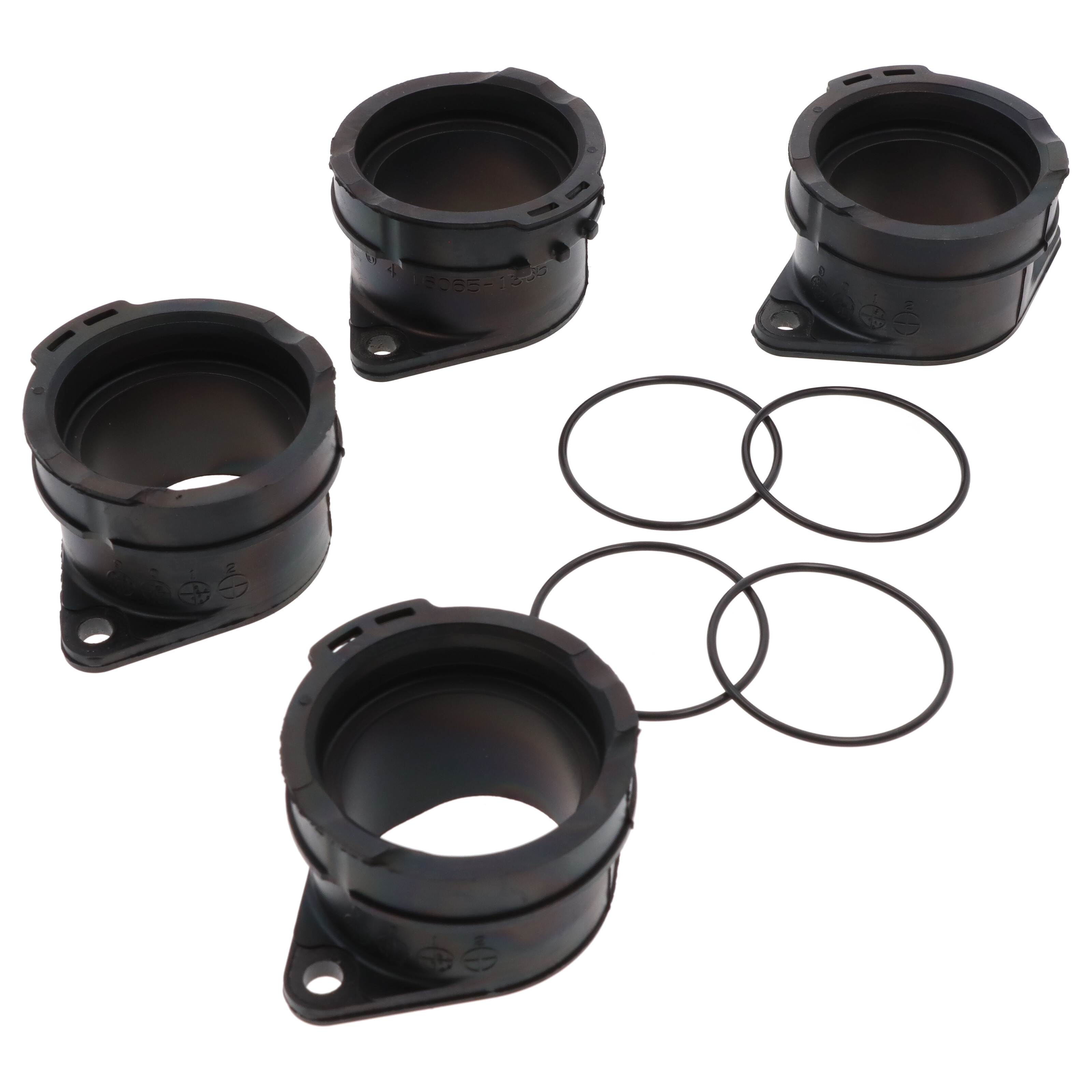 Tourmax CHK-15 Vergaseransaugstutzen für Kawasaki Ninja ZX-9R 900 1998 - 1999 4 Stück