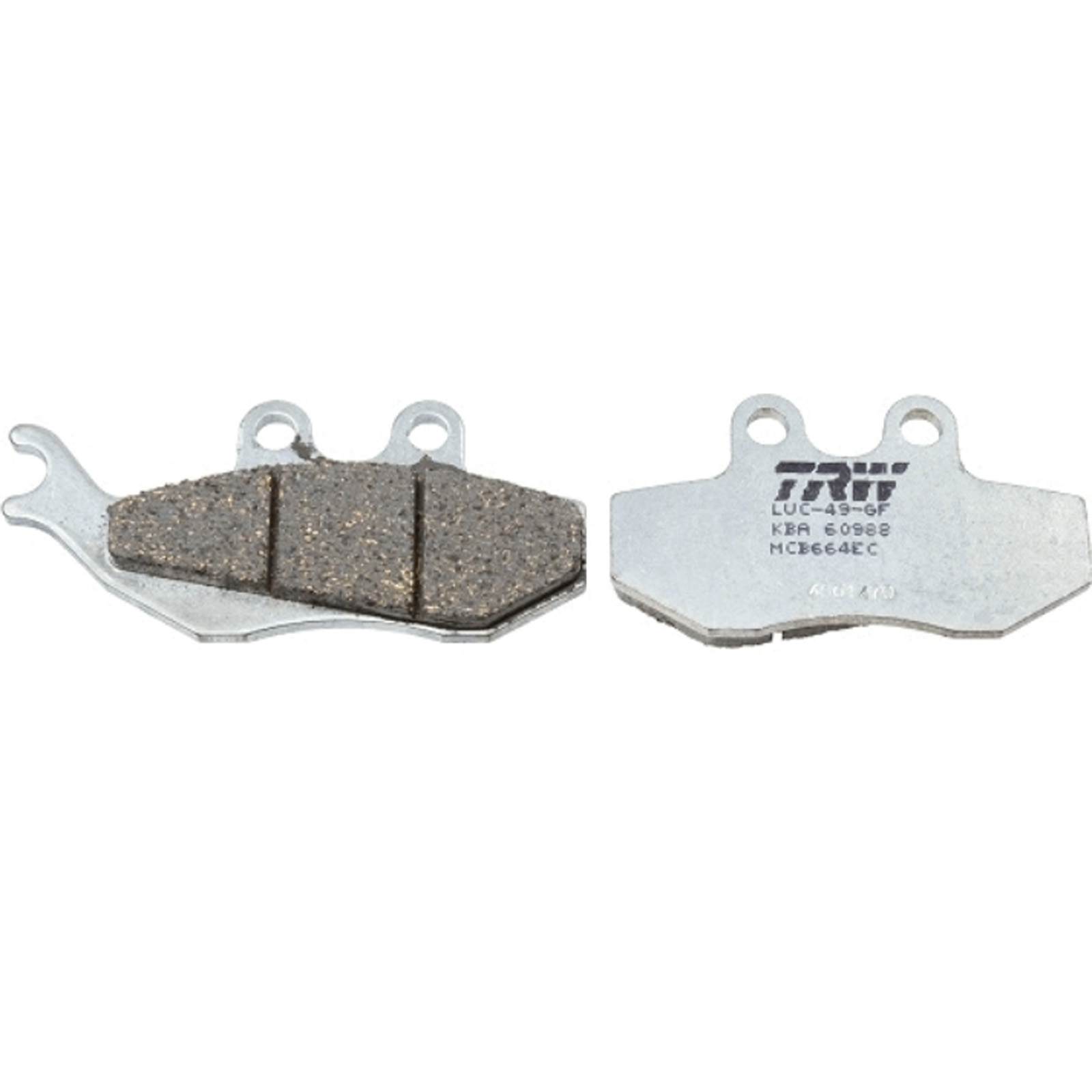 TRW MCB664EC Bremsbeläge vorne für Derbi Senda Generic Trigger Aprilia RX SX 50 Beta Rieju Sachs