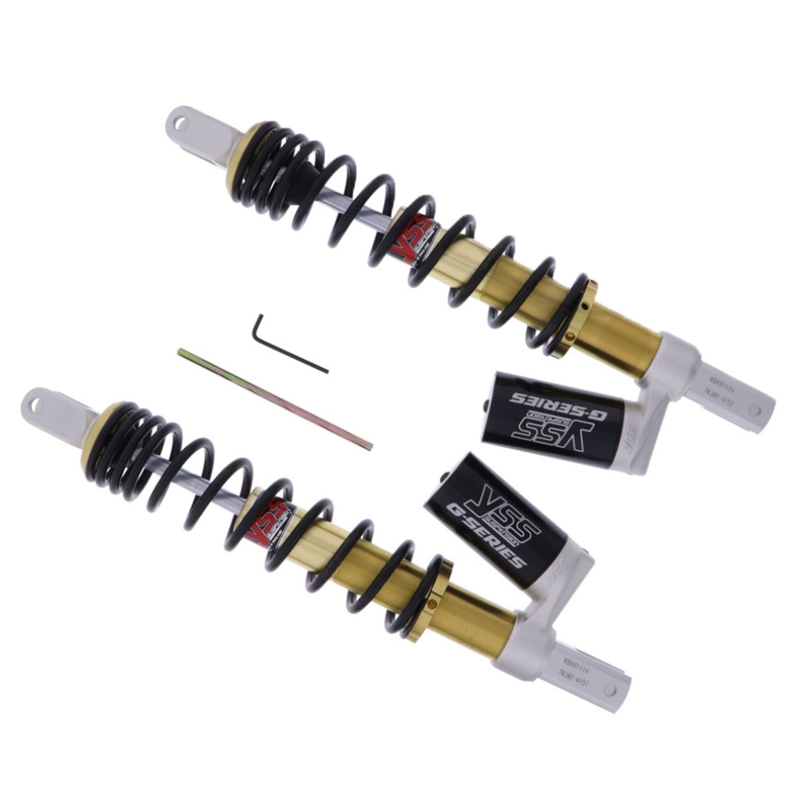 YSS TK302-415T-01AL-388 Stoßdämpfer Federbeine Stereo hinten für Yamaha Majesty YP400 2004-13 A ABS 2007-13