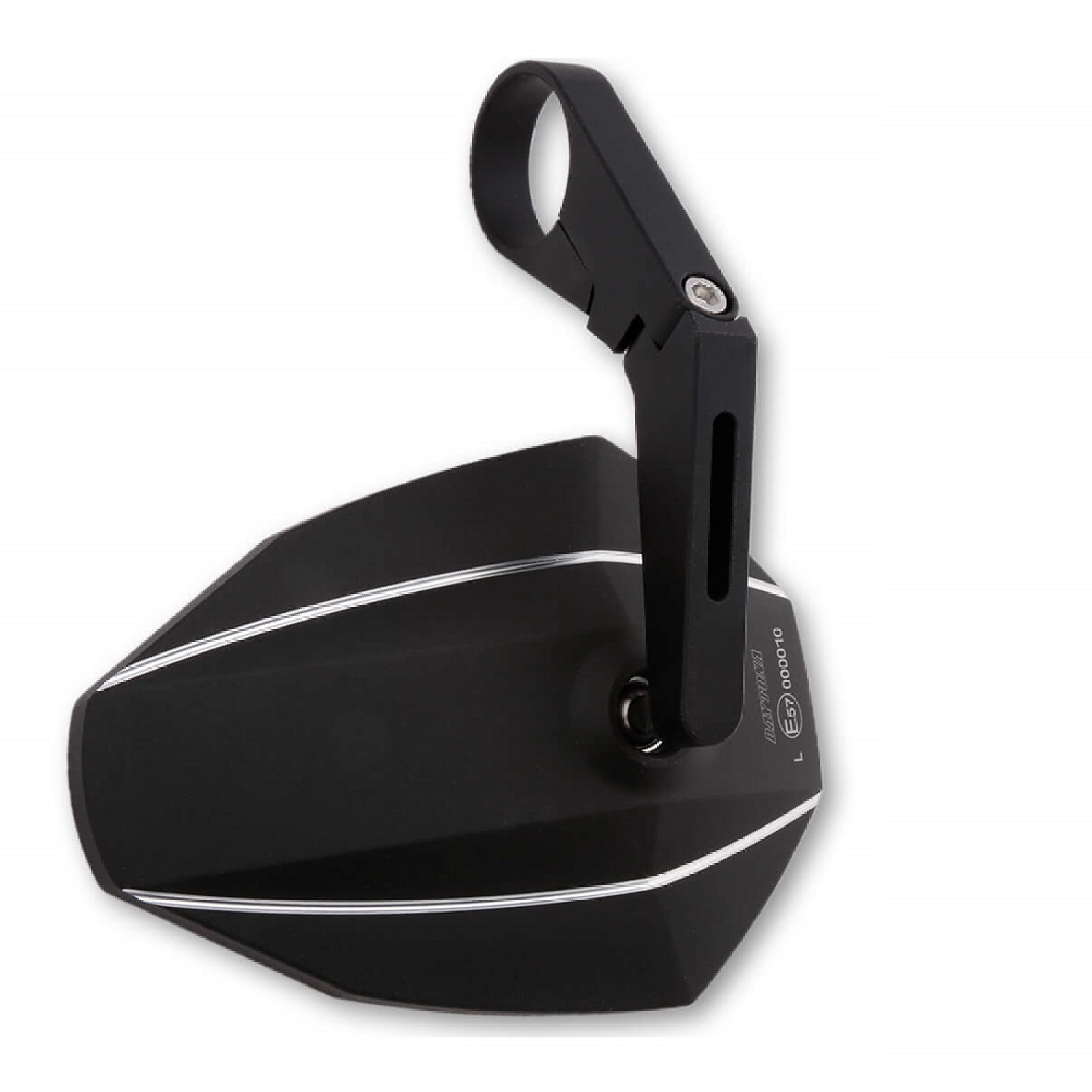 Lenkerendenspiegel Universal Aluminium schwarz für 1 Zoll und 7/8 Zoll Lenker
