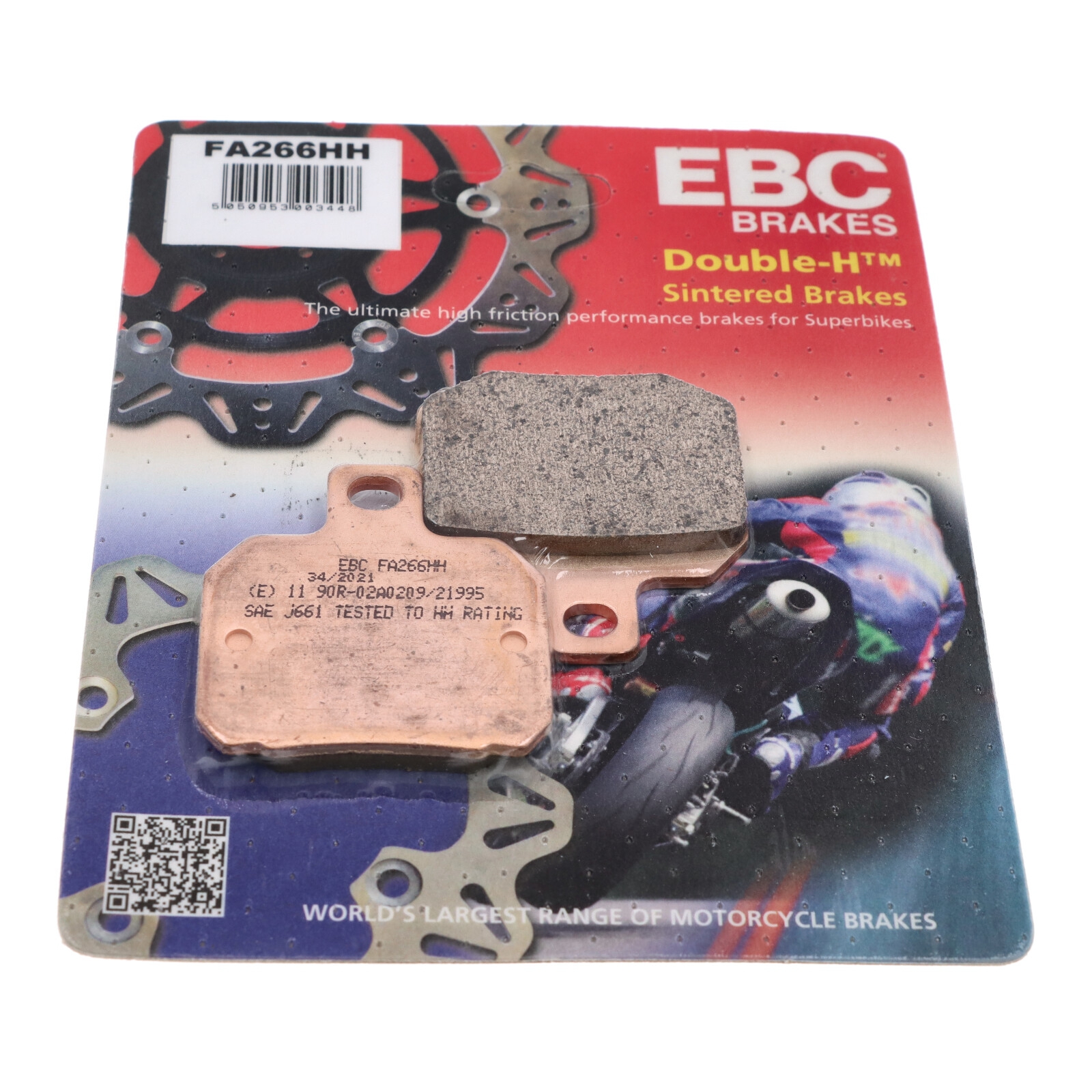 EBC Sintermetall Bremsbeläge FA266HH Ducati 944 916 750 900 996 749 999 1000 800