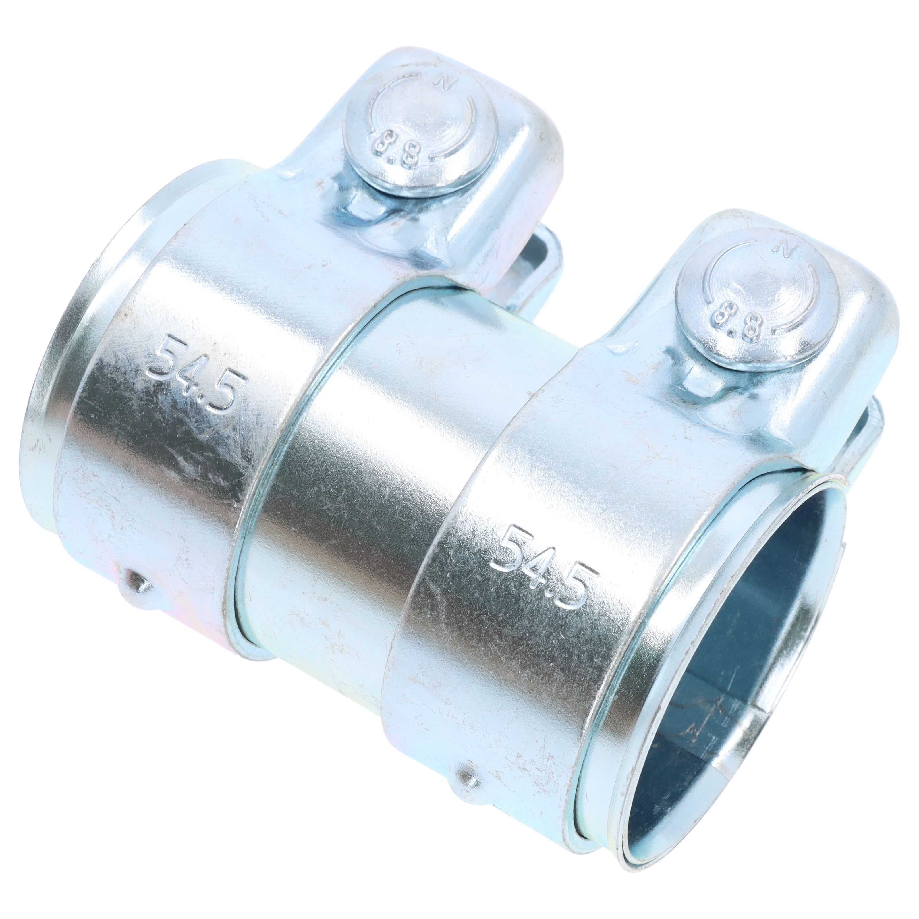 4MAX 0219-01-0077P Schelle Rohrverbinder Auspuff für Audi Seat Skoda VW Aufpuffverbinder 2 Stück