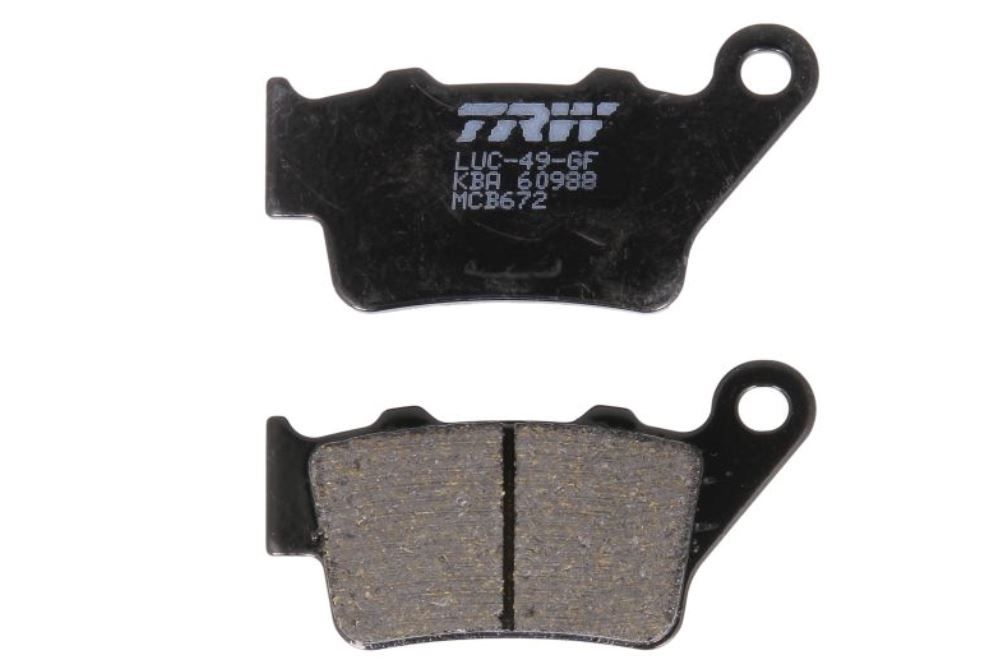 TRW Offroad Bremsbelagsatz für KTM 125 Duke 2011 - 2012 vorne+hinten