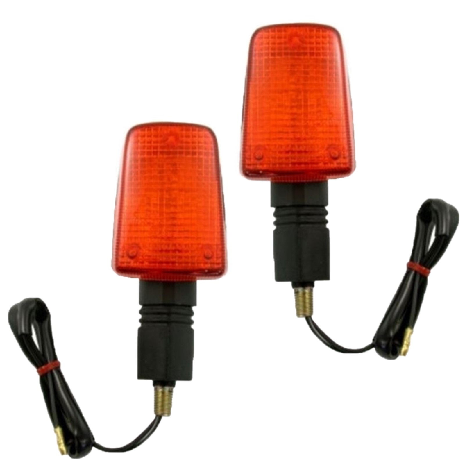 Blinkerleuchten Paar für vorne und hinten für Suzuki DR350 GS500 GSF1200 GSX GSX-R 1100 RF600 RGV250