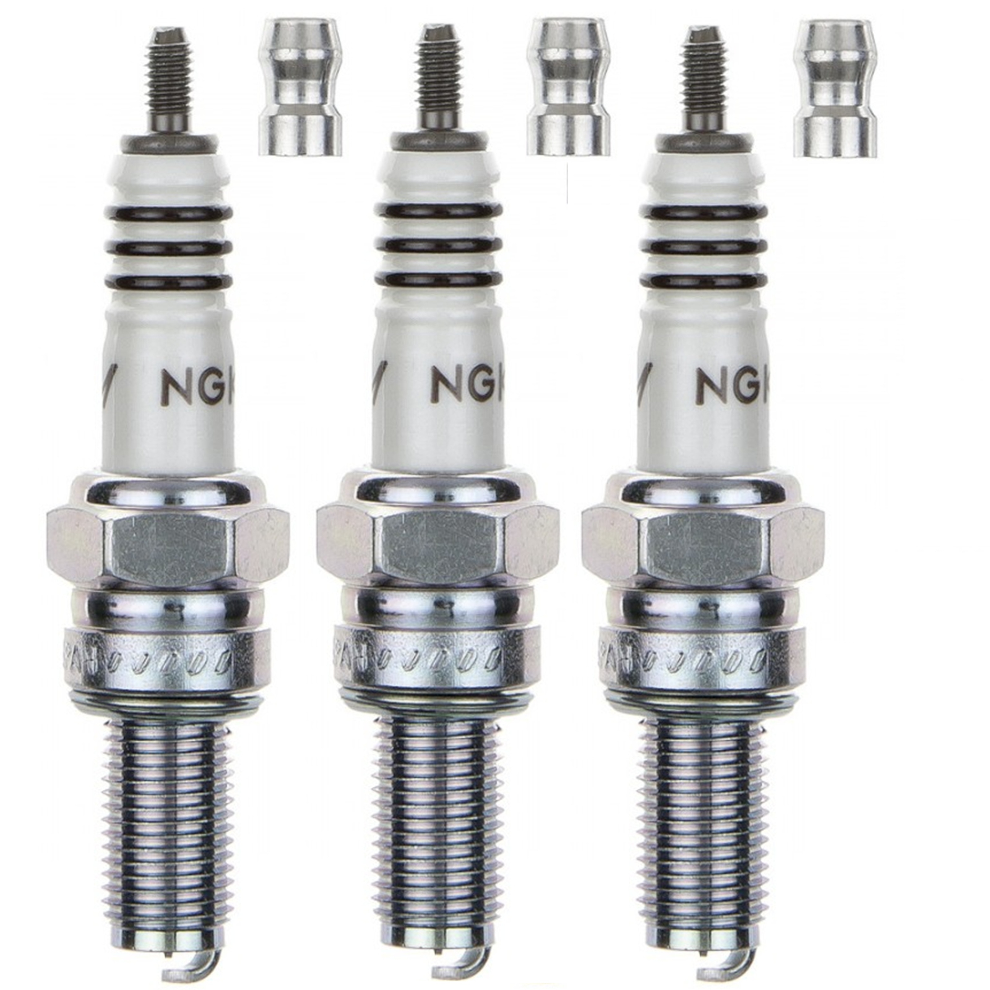 3x NGK Iridium Zündkerze CR9EIX 3521 für Aprilia BMW Ducati GasGas Husqvarna Kawasaki KTM Suzuki Yamaha