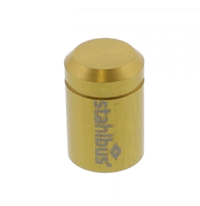 SB-110313 4x stahlbus Schnell-Entlüfterschraube Entlüftungsventil M8x1.25x22 + Ventilkappe Gold