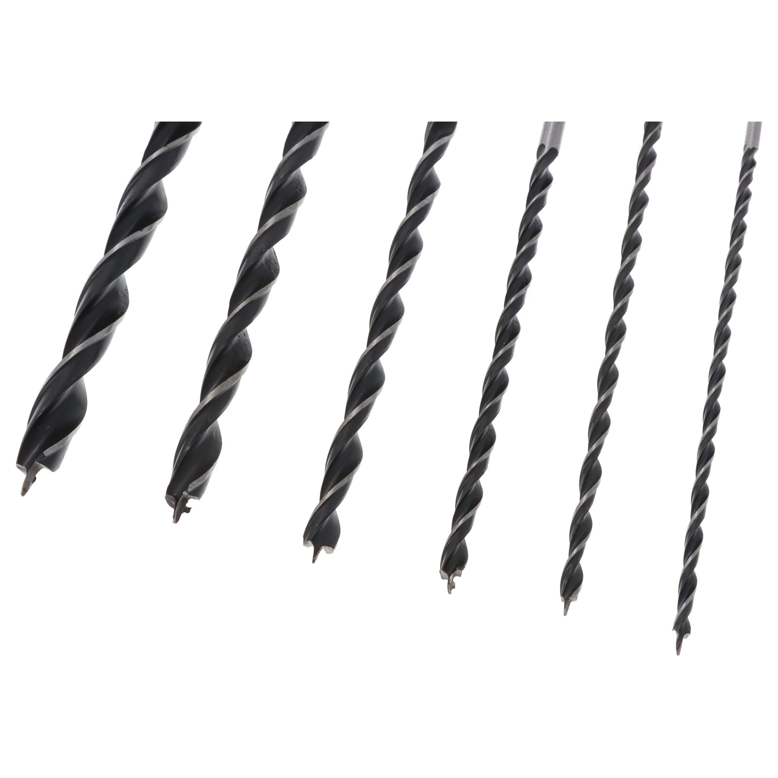 Holzbohrer Set Spiralbohrer lang Bohrer Holzbohrersatz 6er Bohrsatz