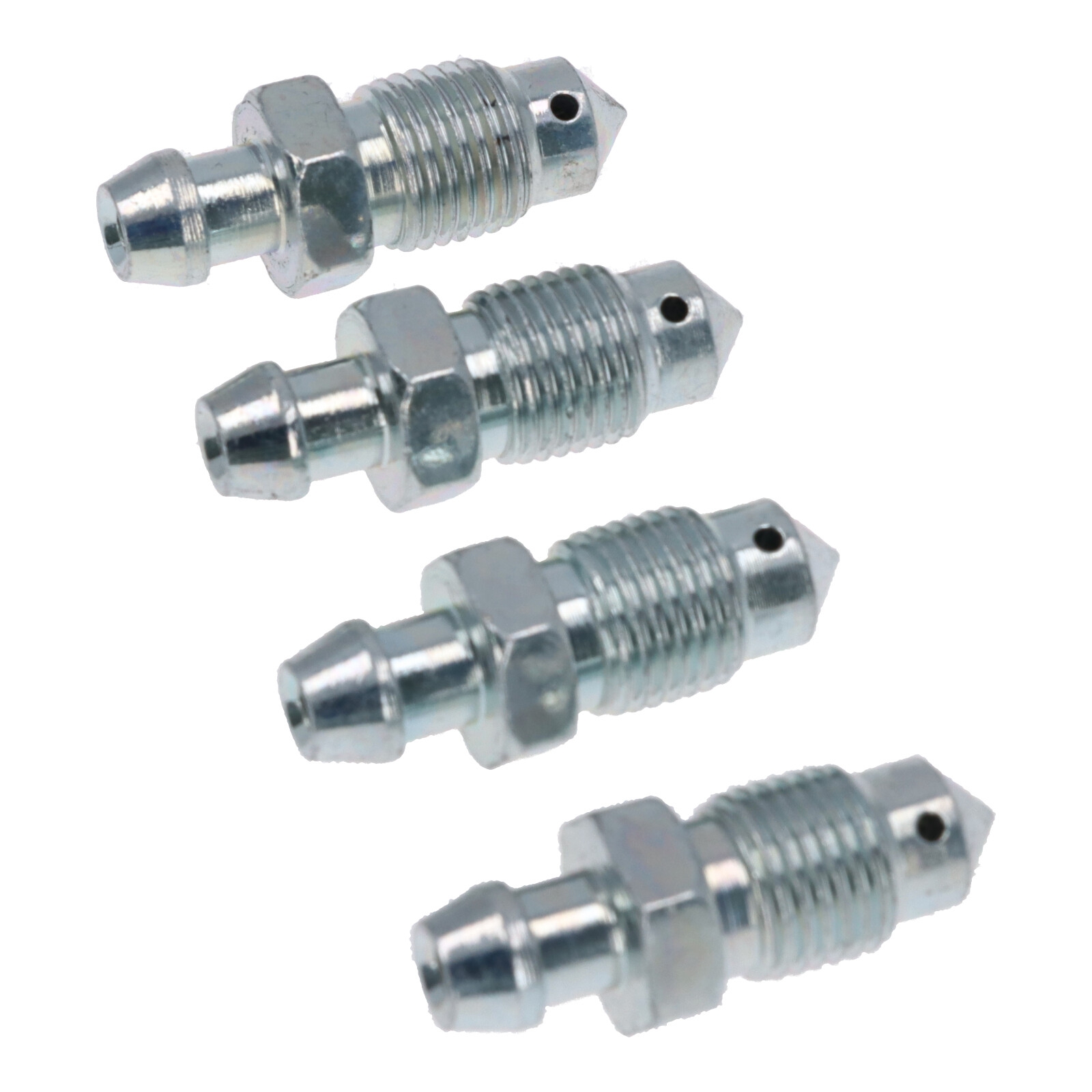 4x Quick Brake 0039-4 Bremssattel Entlüfterschraube Entlüftungsventil M10x1x30 mm SW11