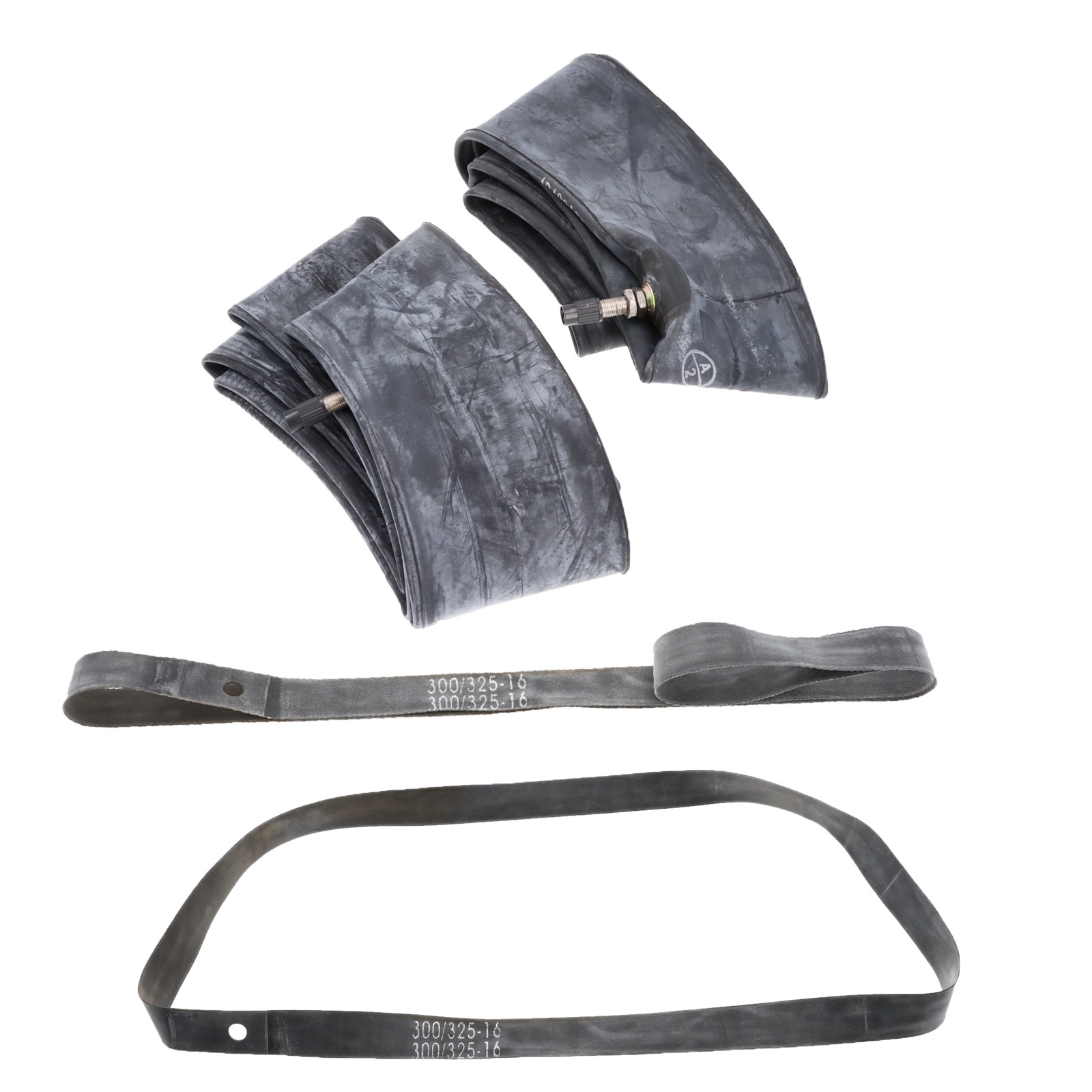 Schlauch Set 2.75 - 16" TR4 für Simson Mofa Moped S51 Schwalbe S50 R mit Felgenbänder