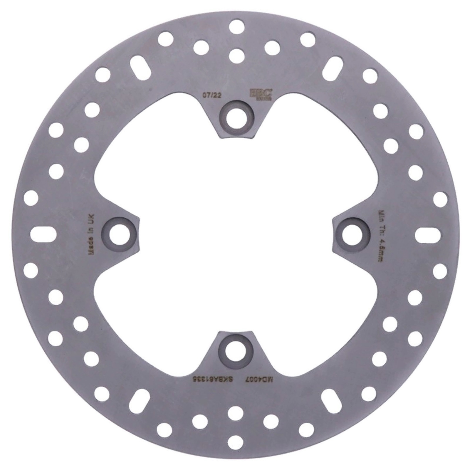 EBC Bremsscheibe MD4007 Kawasaki ZZR 600 D 400 K1 K2 K3 GPX 750 R ZR 750 C D