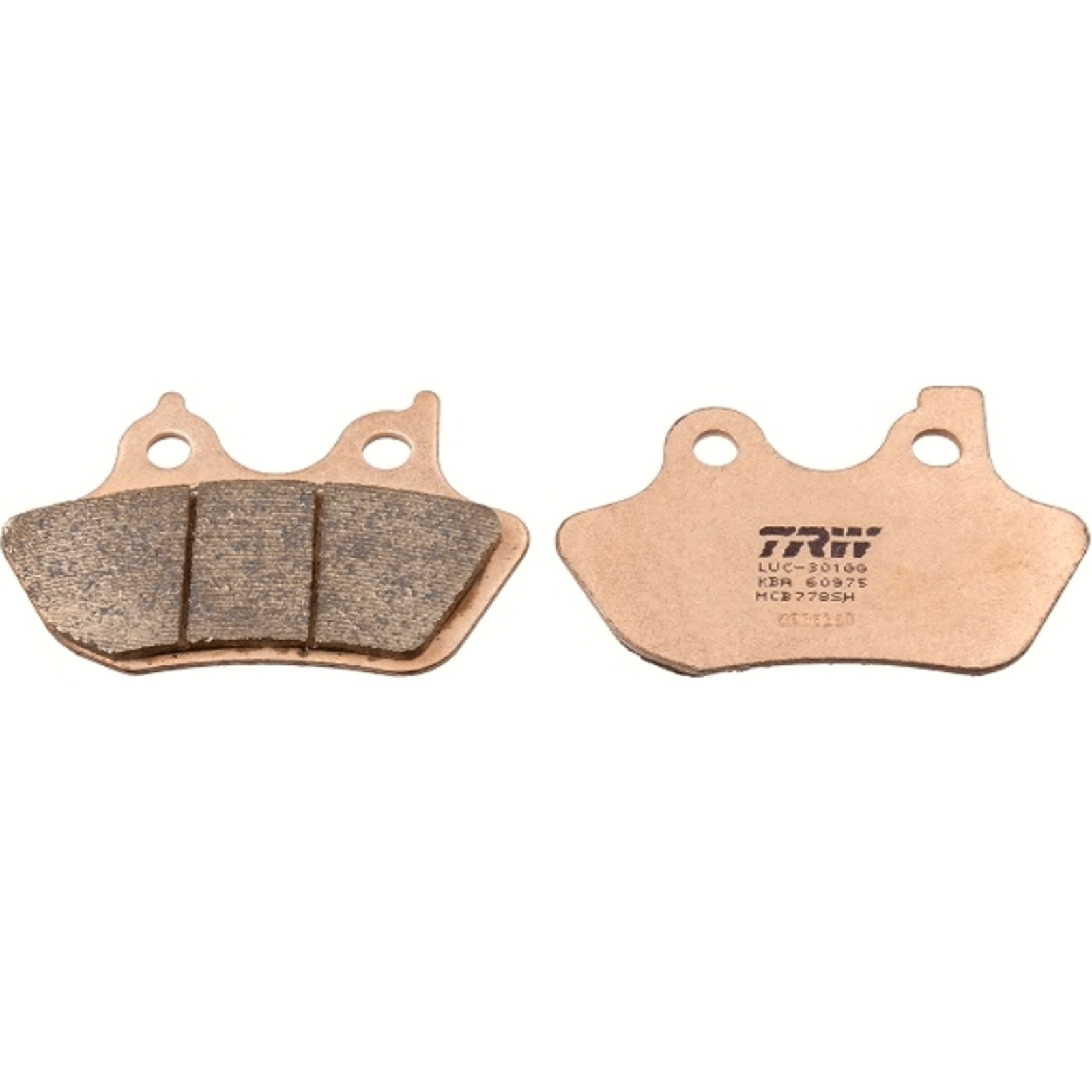 TRW Sintermetall Bremsbelagsatz MCB777SV und MCB778SH