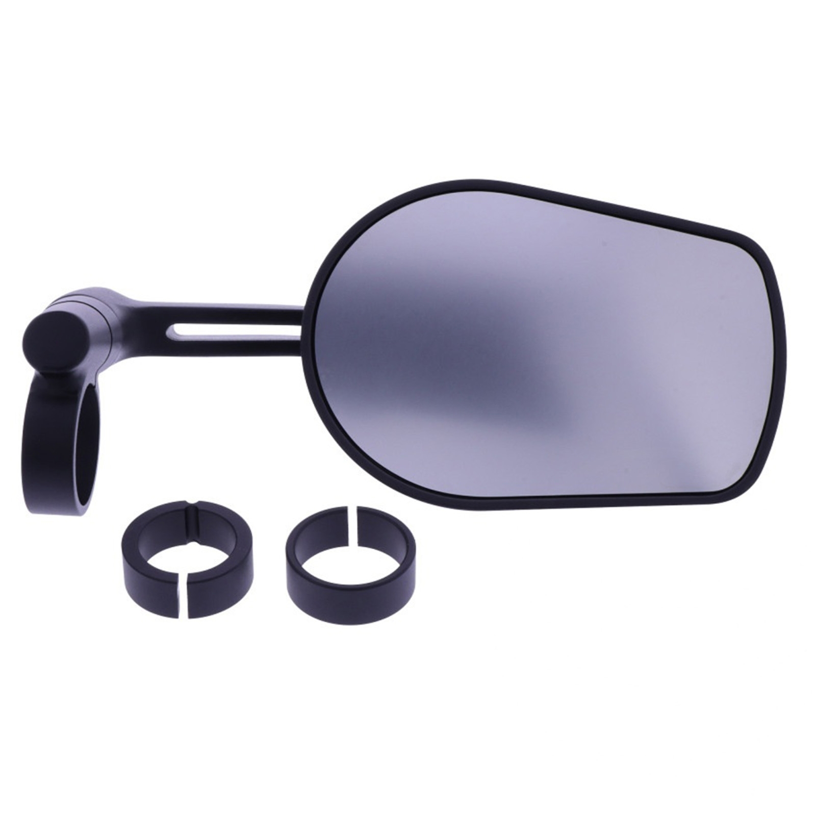 DAYTONA D-MIRROR-5 Lenkerendenspiegel Universal schwarz für 1 und 7/8 Zoll Lenker e-geprüft