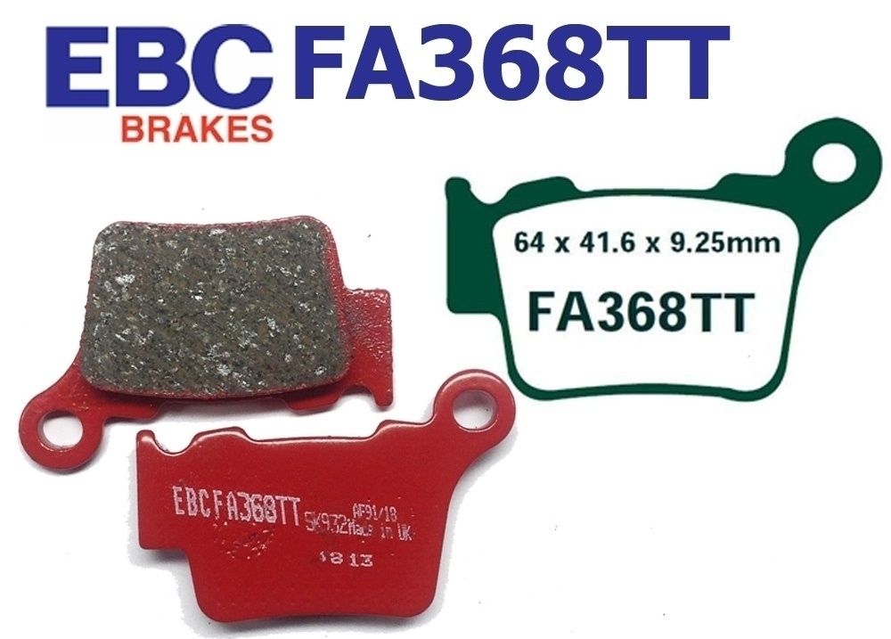 Carbon-Graphit Bremsbeläge FA368TT KTM SX 250 450 525 125 200 EXC SMR SXC SX-F