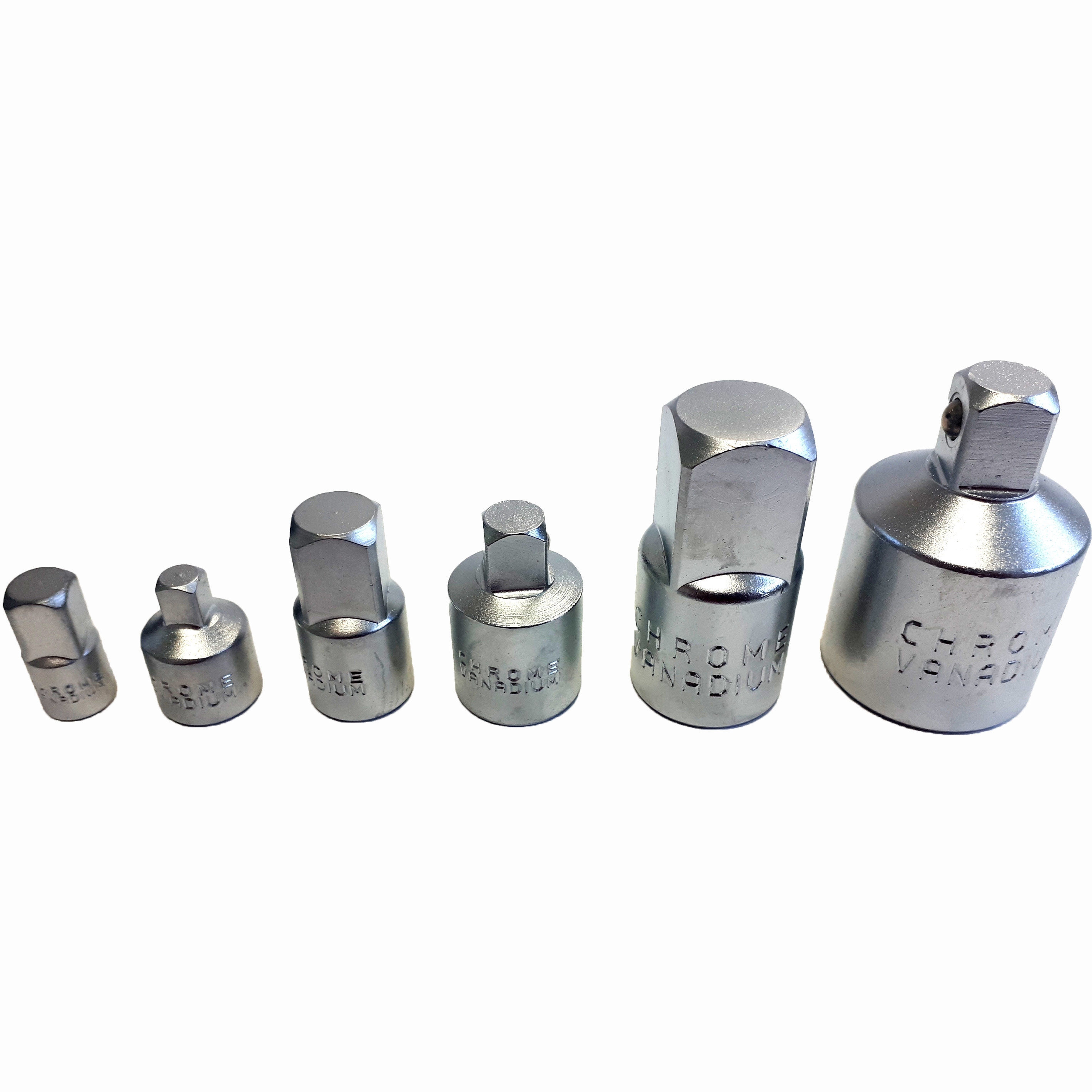 Steckschlüssel Satz Adapter Nuss Set 6-tlg 1/4 3/8 1/2 auf 3/4 Zoll Werkzeug Kfz