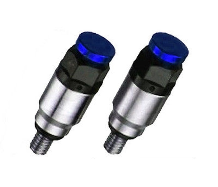2x Gabelentlüftung M4 BLAU für Husaberg FE 350 400 550 WP/Marzocchi